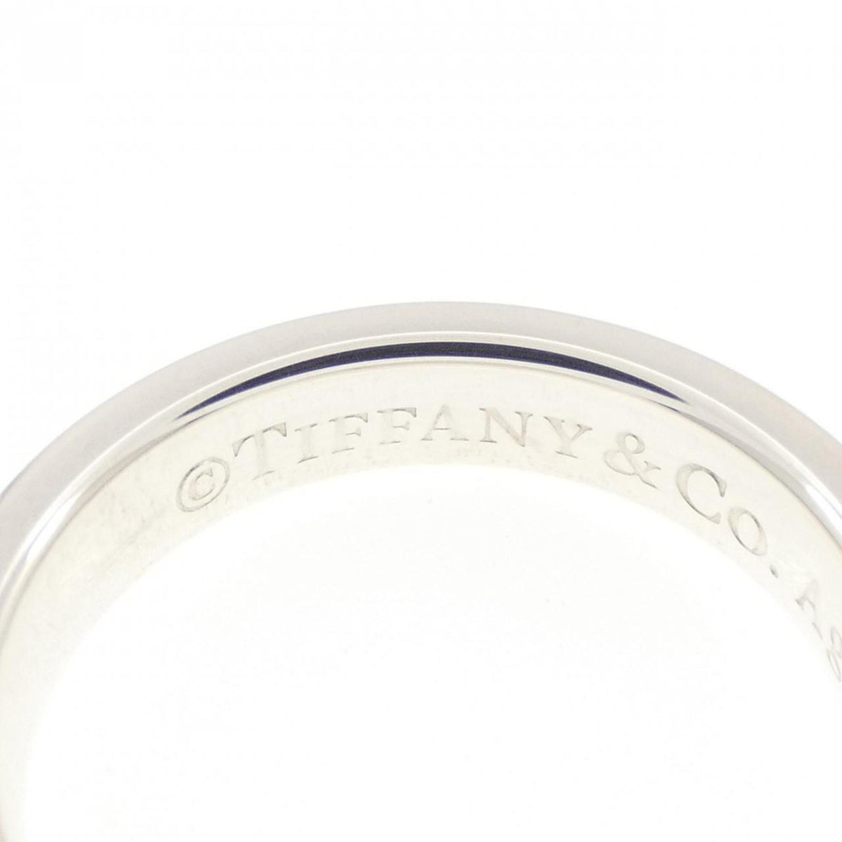 Tiffany Silver 925 Band Ring (Pre-Owned)