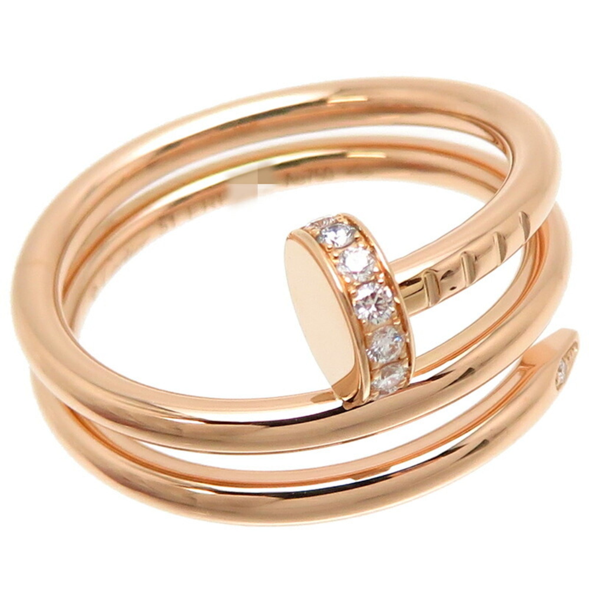 Cartier Juste Un Clou Pink Gold (18K) Band Ring (Pre-Owned)