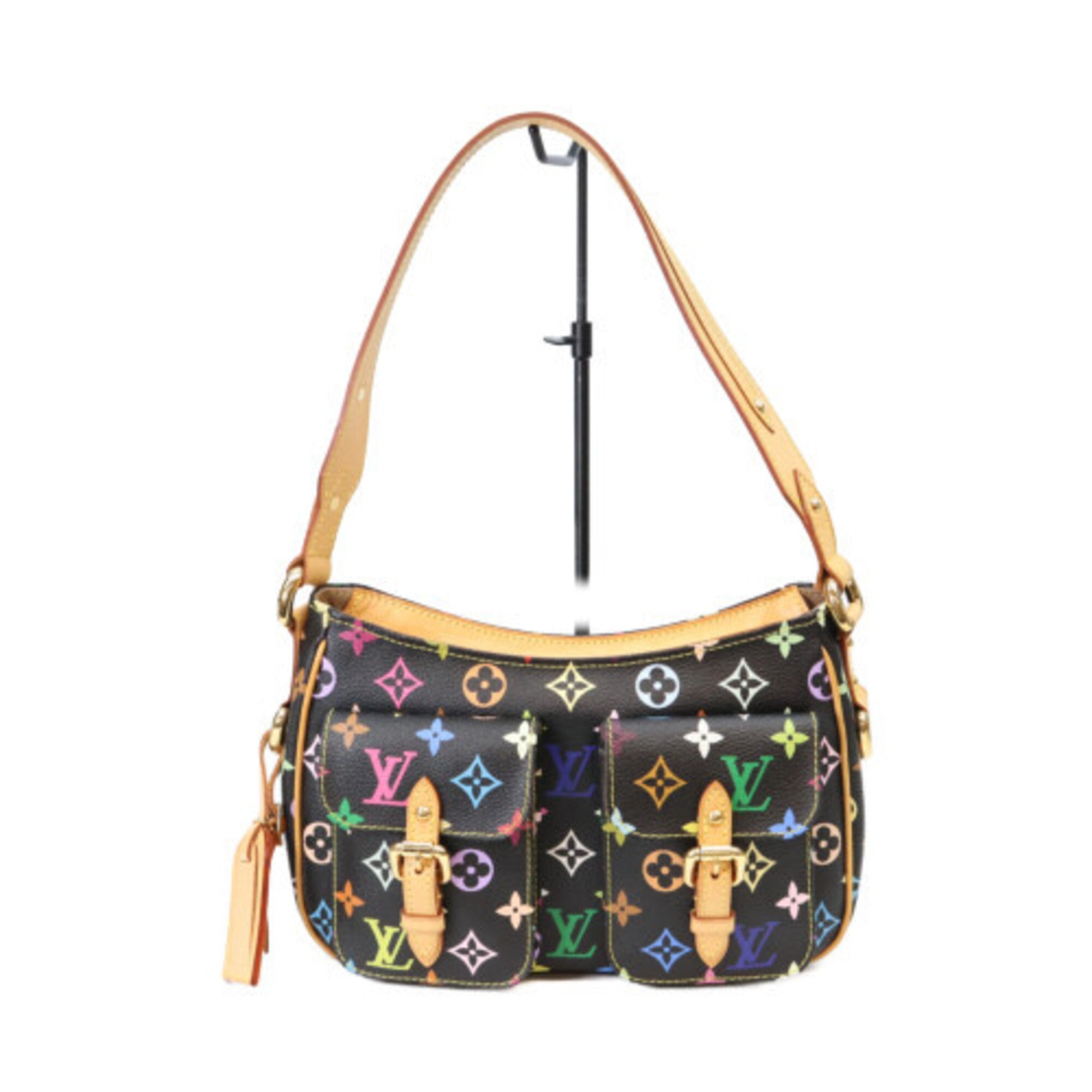 Louis Vuitton Black Monogram Multicolore Shoulder Bag (Pre-Owned)