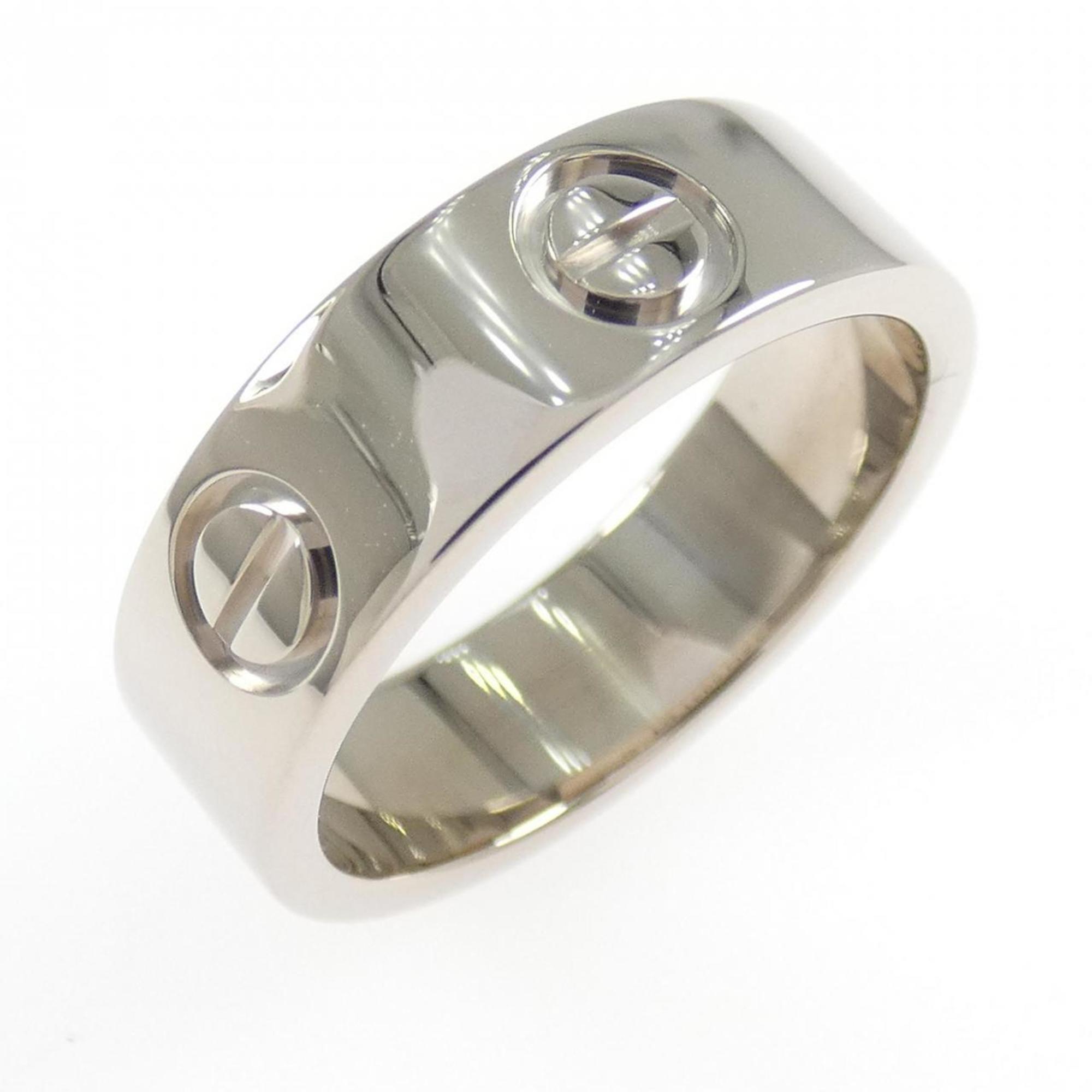 Cartier White Gold White Gold (18K) Band Ring (Pre-Owned)
