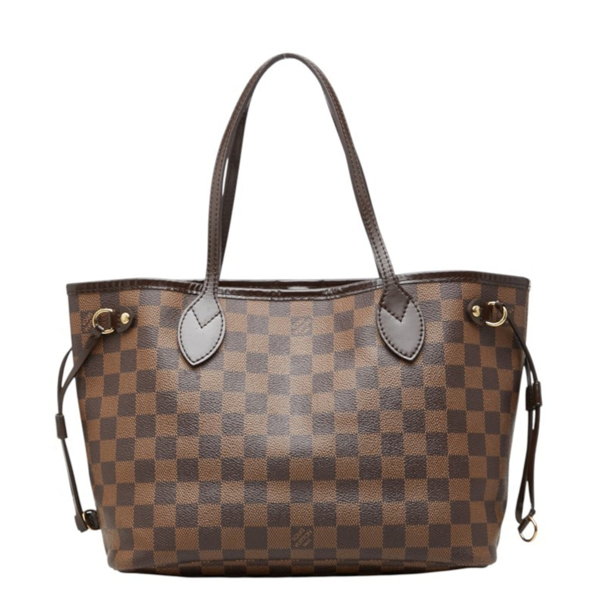 Louis Vuitton Brown Pvc Leather Handbag Tote Bag (Pre-Owned)