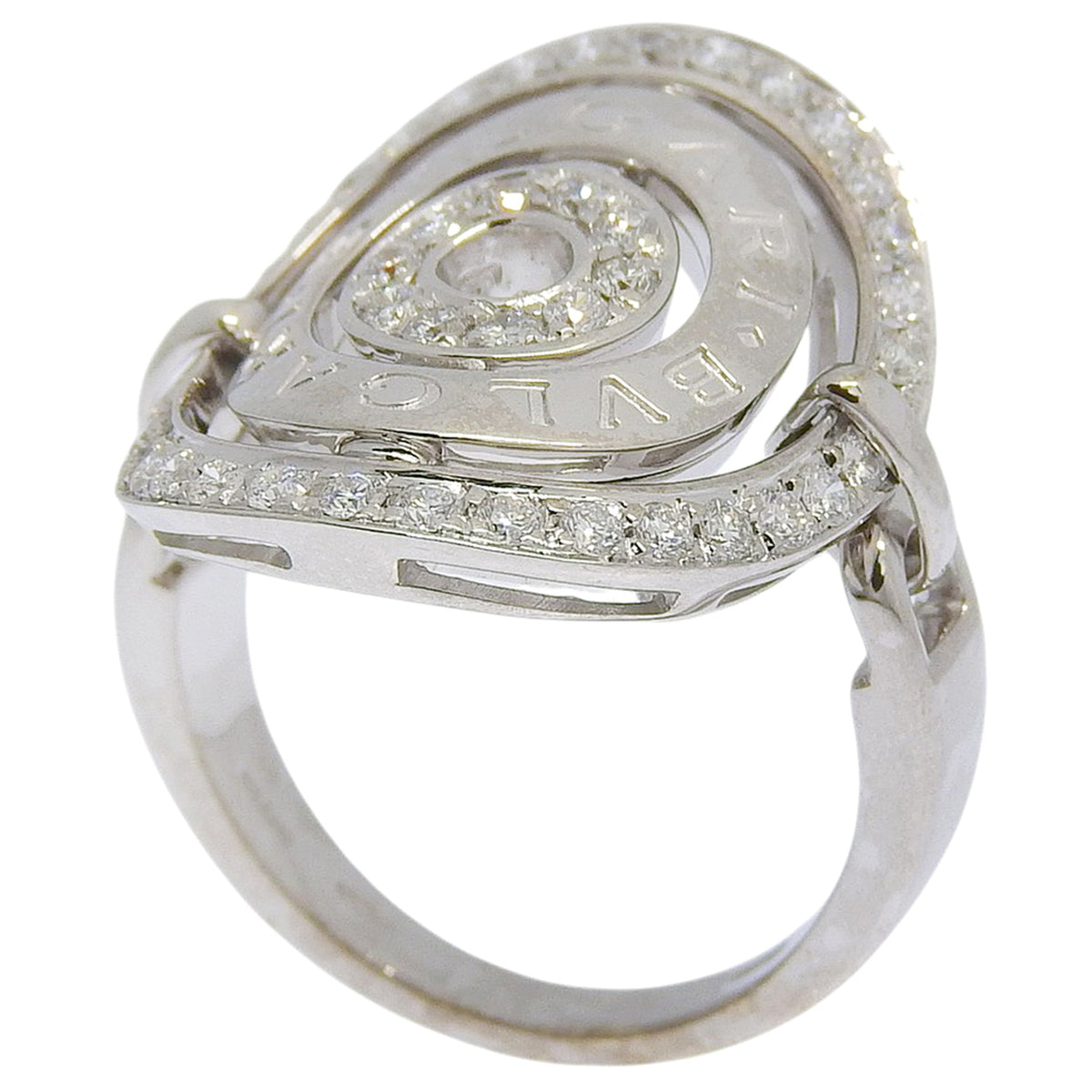 Bvlgari White Gold (18K) Band Ring (Pre-Owned)