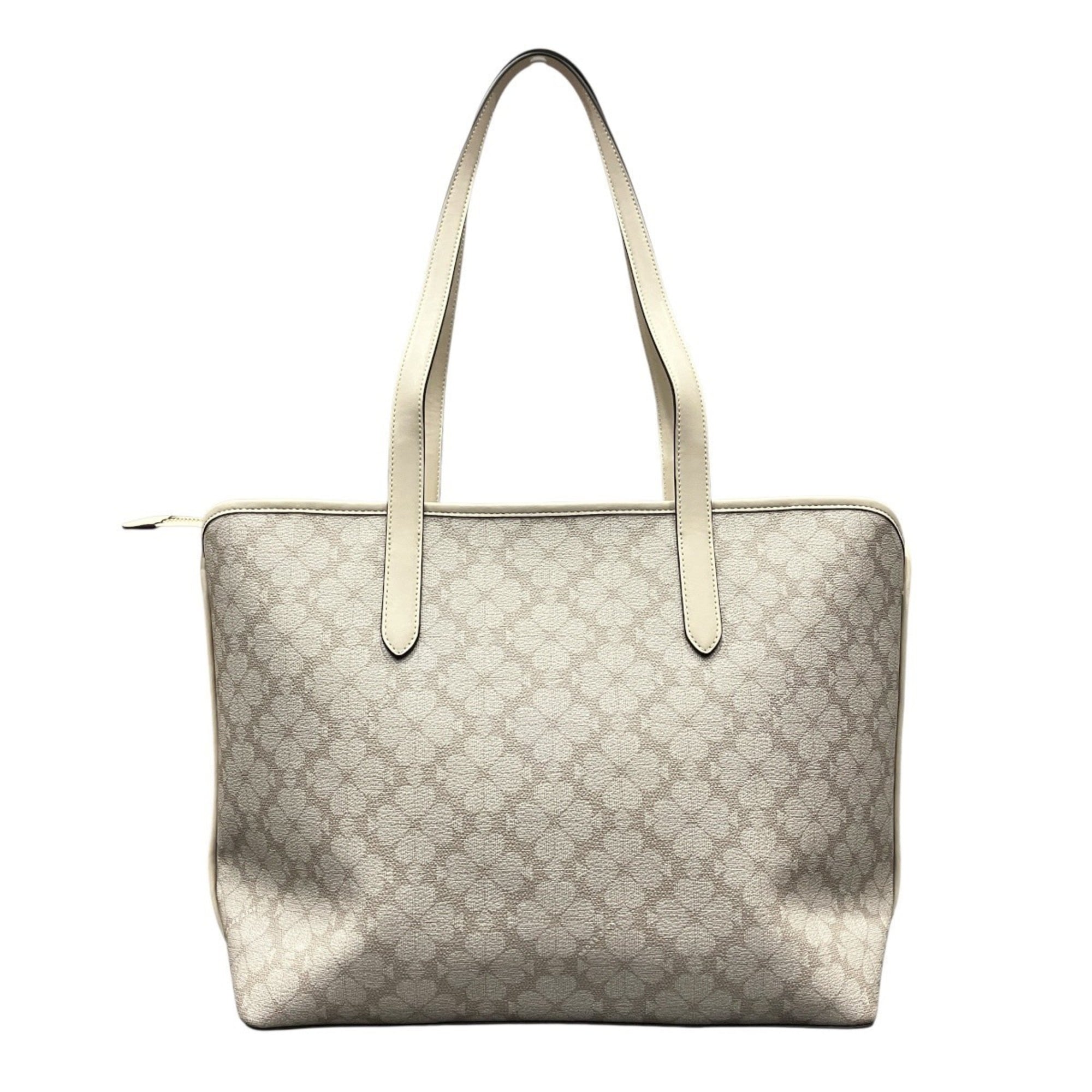 Kate Spade Beige Pvc Tote Bag (Pre-Owned)