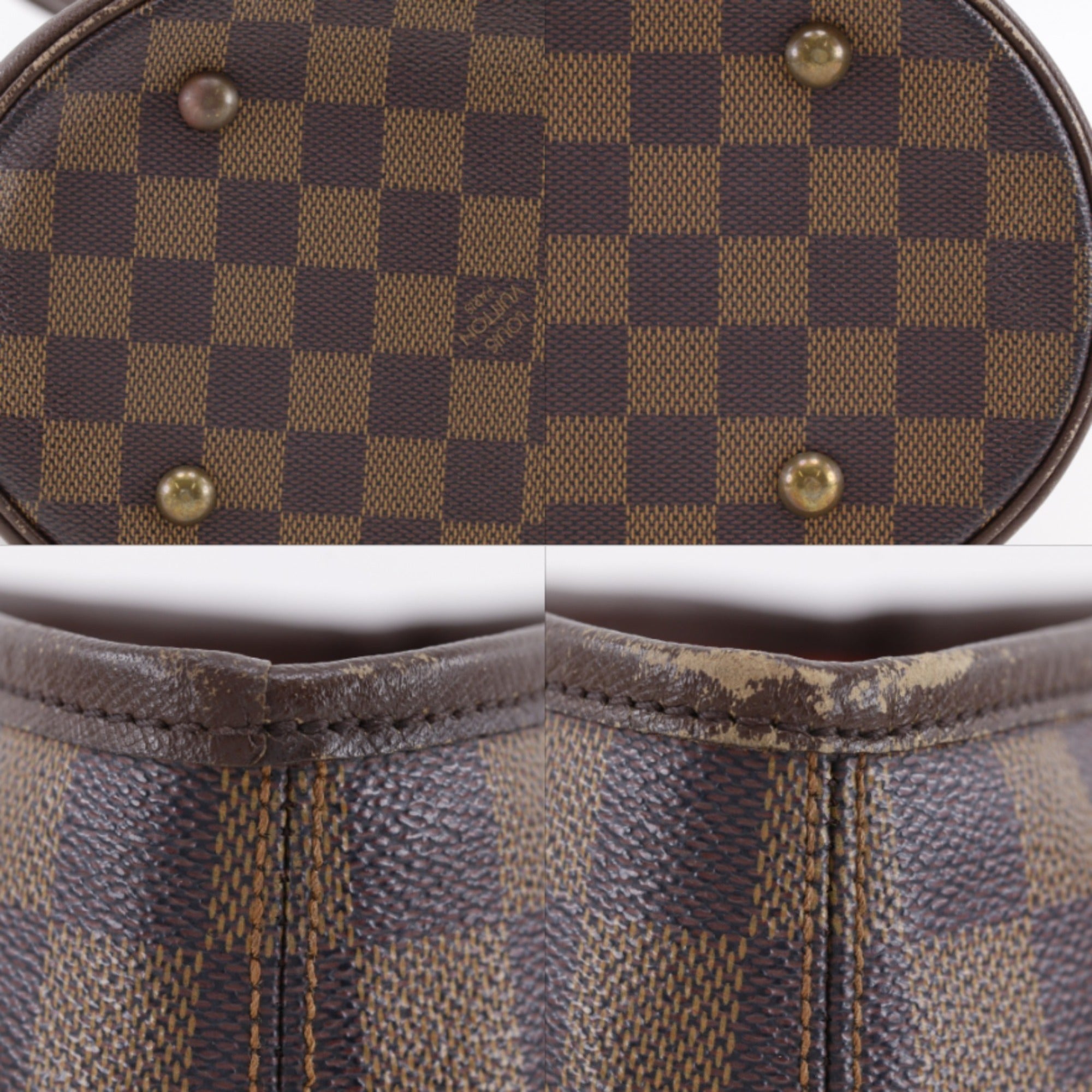 Louis Vuitton Brown Damier Canvas Tote Bag (Pre-Owned)