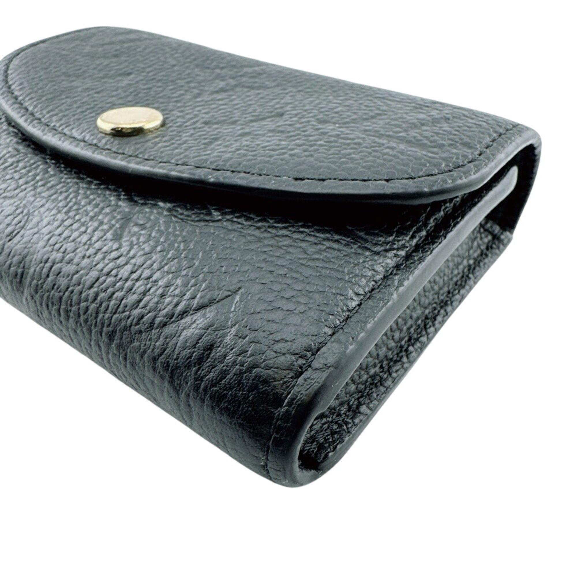 Louis Vuitton Monogram Empreinte Noir Leather Long Wallet (Bi-Fold) (Pre-Owned)