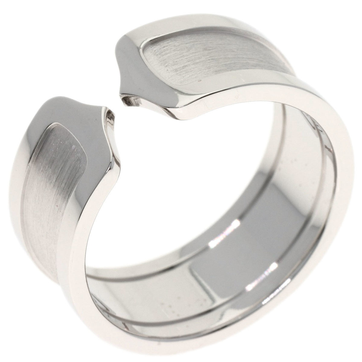Cartier White Gold White Gold (18K) Band Ring (Pre-Owned)