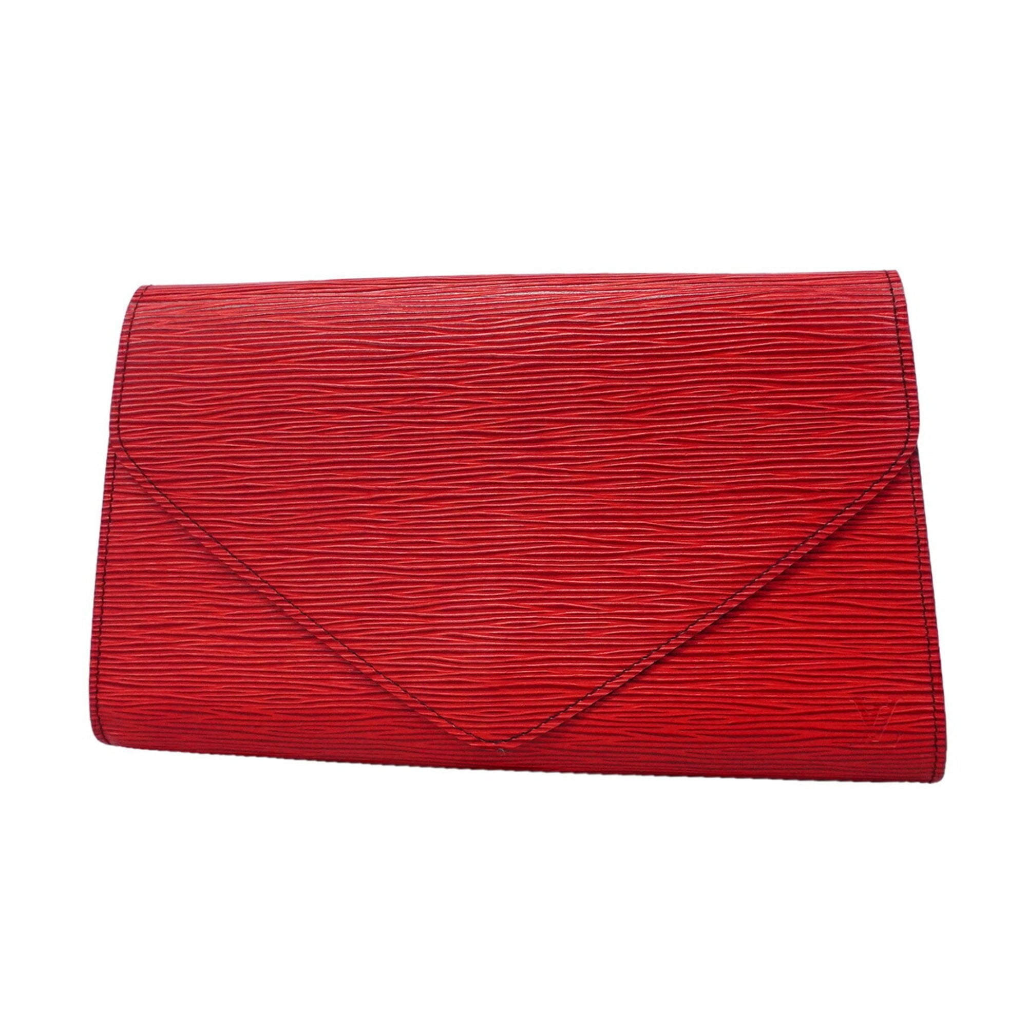 Louis Vuitton Castilian Red Clutch Bag (Pre-Owned)