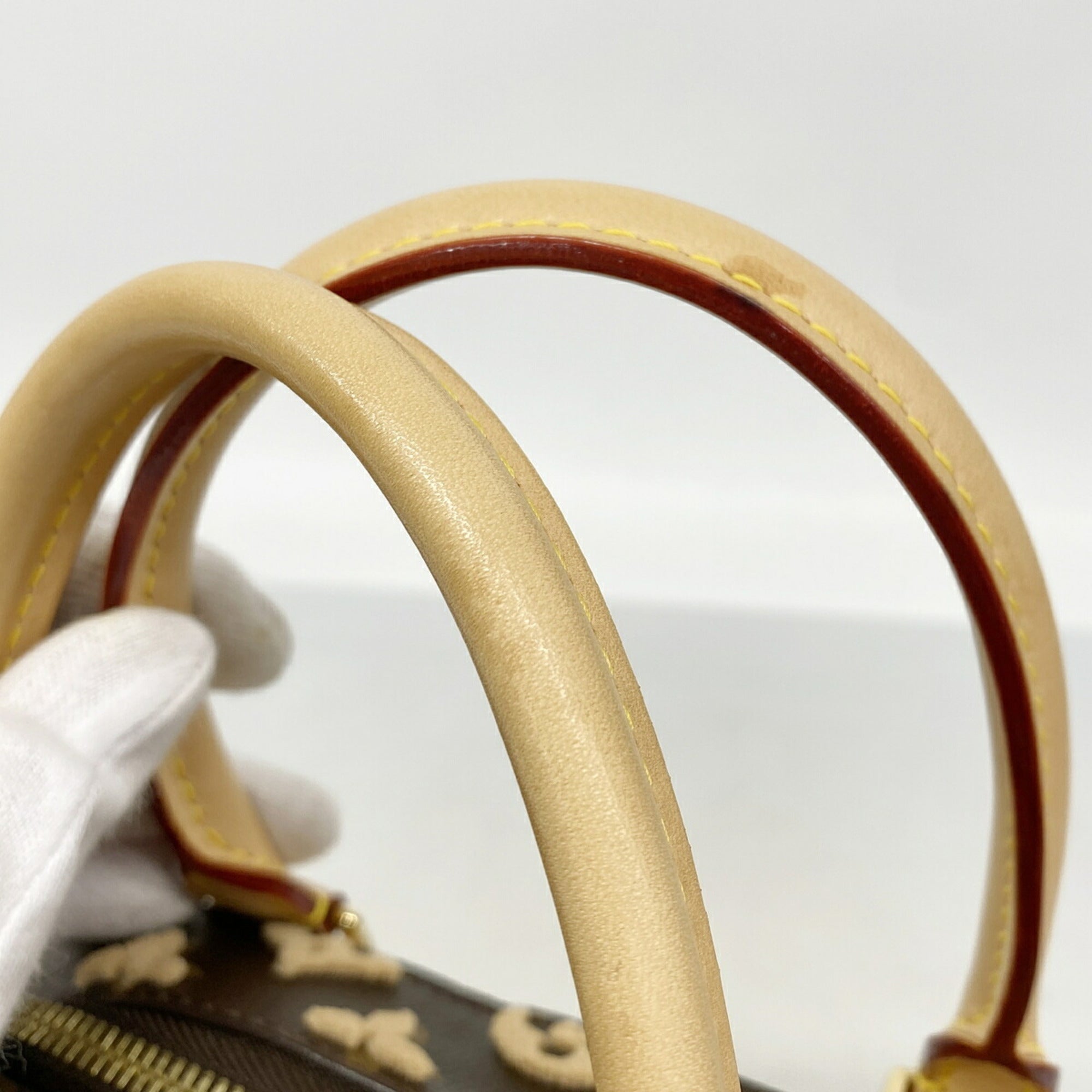 Louis Vuitton Beige Handbag (Pre-Owned)