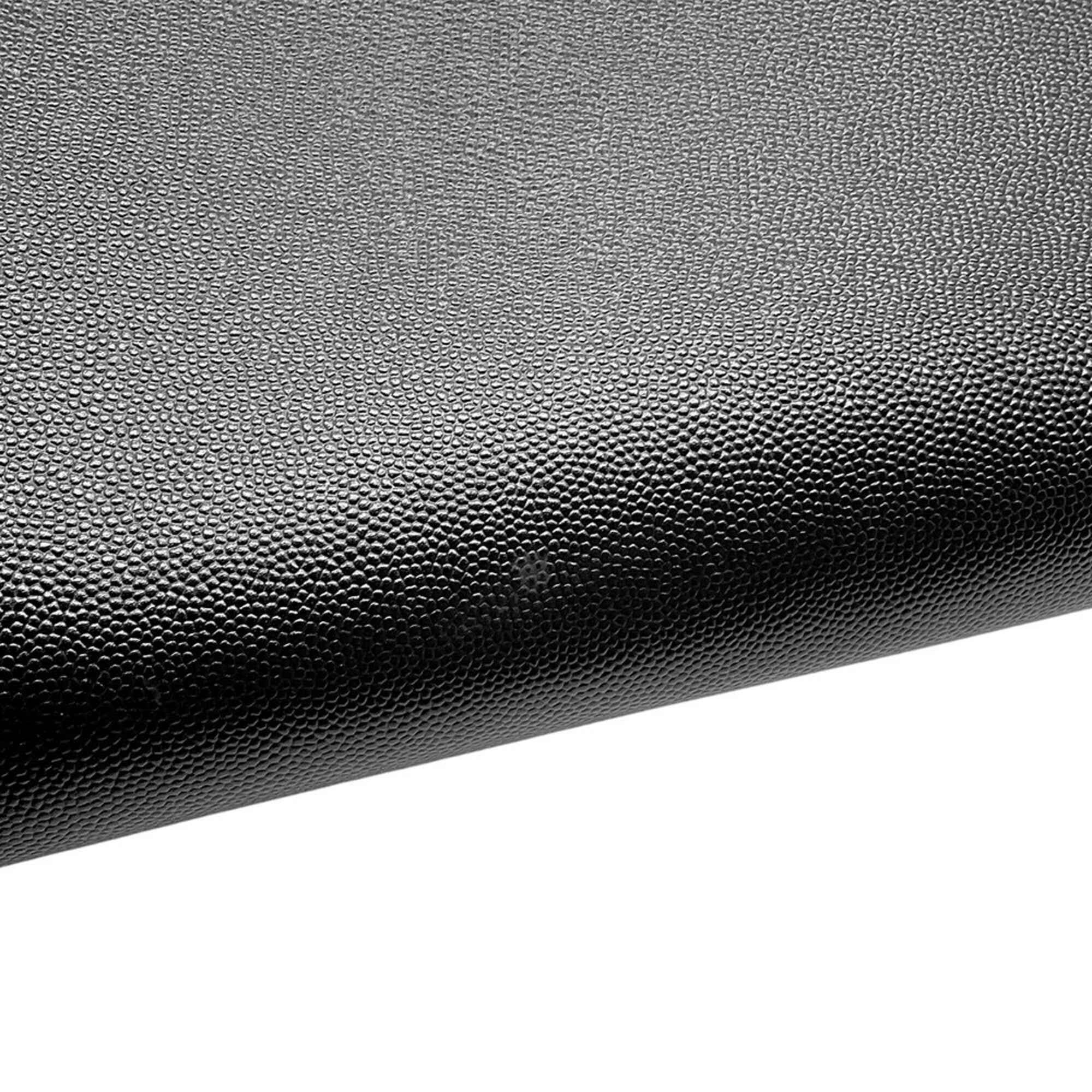 Chanel Black Grained Calfskin Handbag Shopping Bag Tote Bag (Pre-Owned)