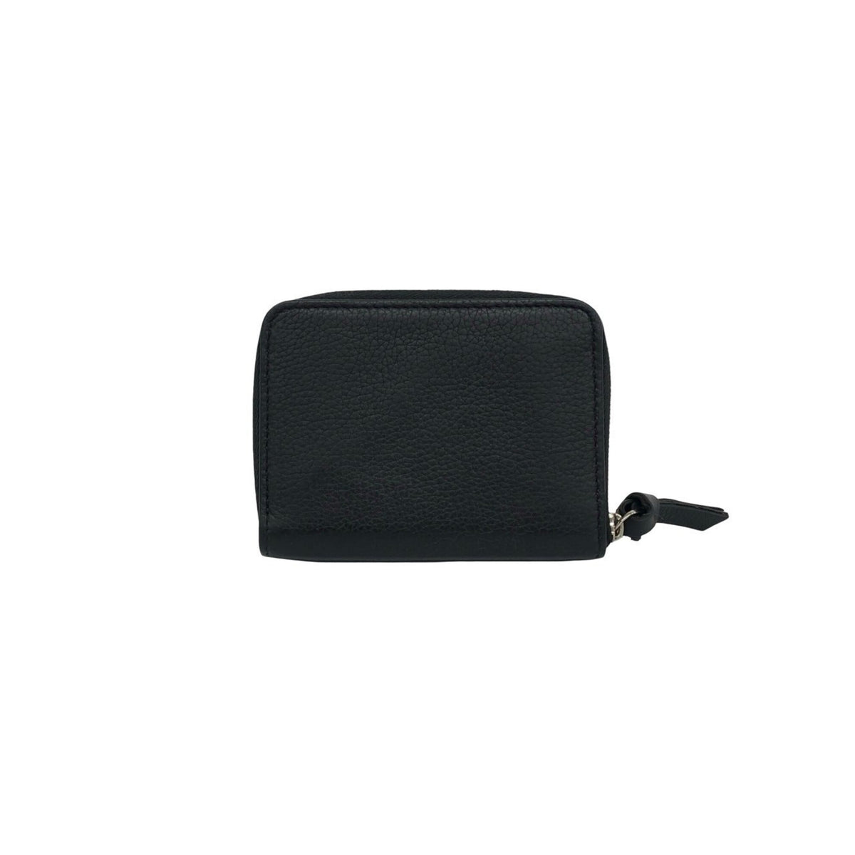 Louis Vuitton Black Leather Coin Purse/Coin Case (Pre-Owned)