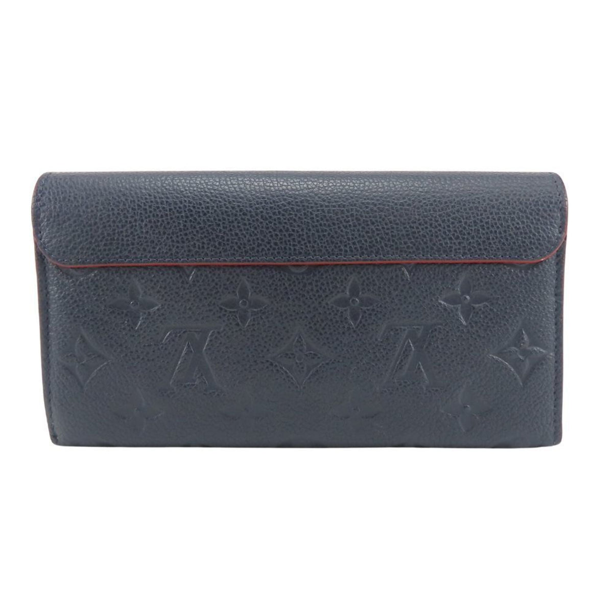 Louis Vuitton Galle Marine Rouge Monogram Empreinte Long Wallet (Bi-Fold) (Pre-Owned)