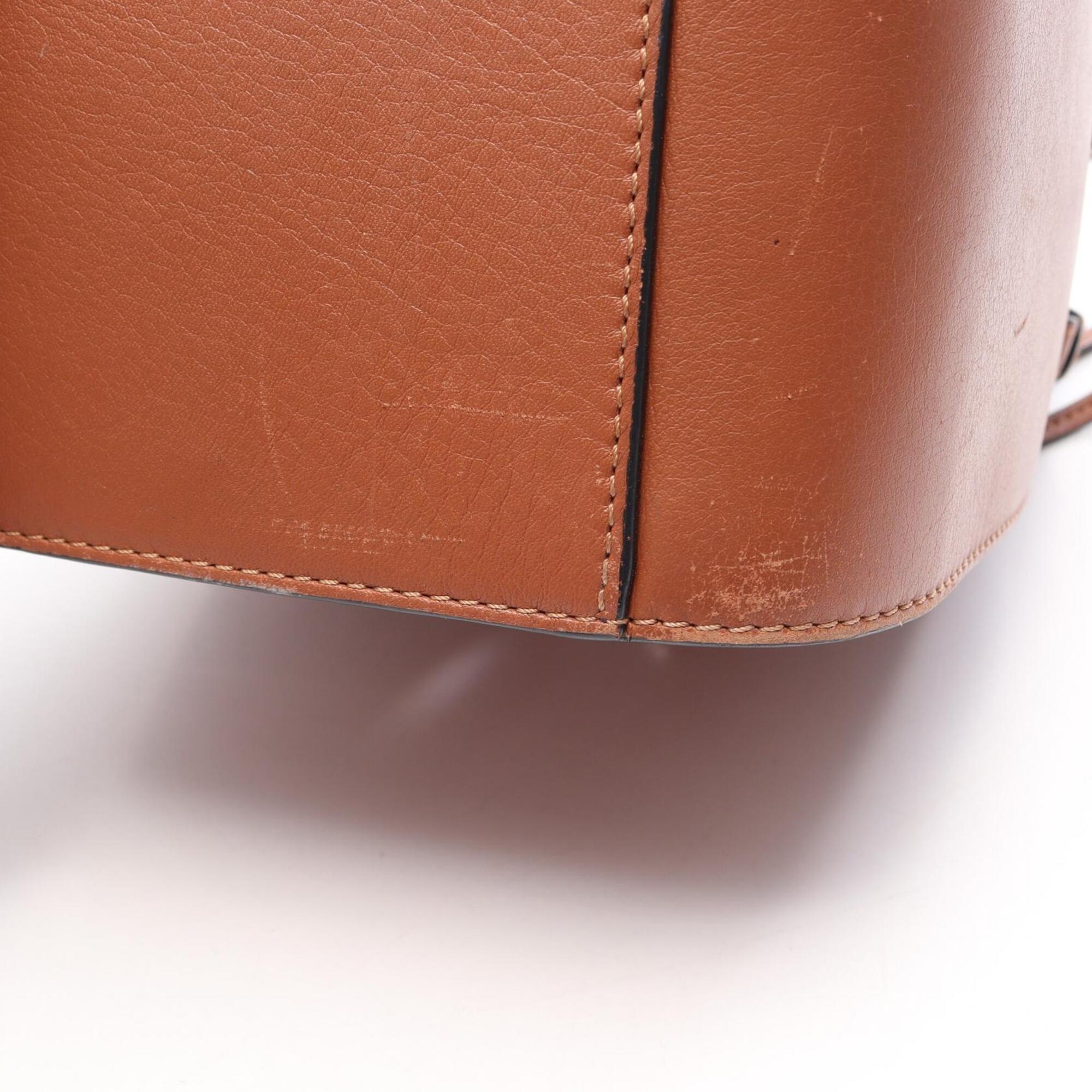 Loewe Brown Leather Handbag (Pre-Owned)