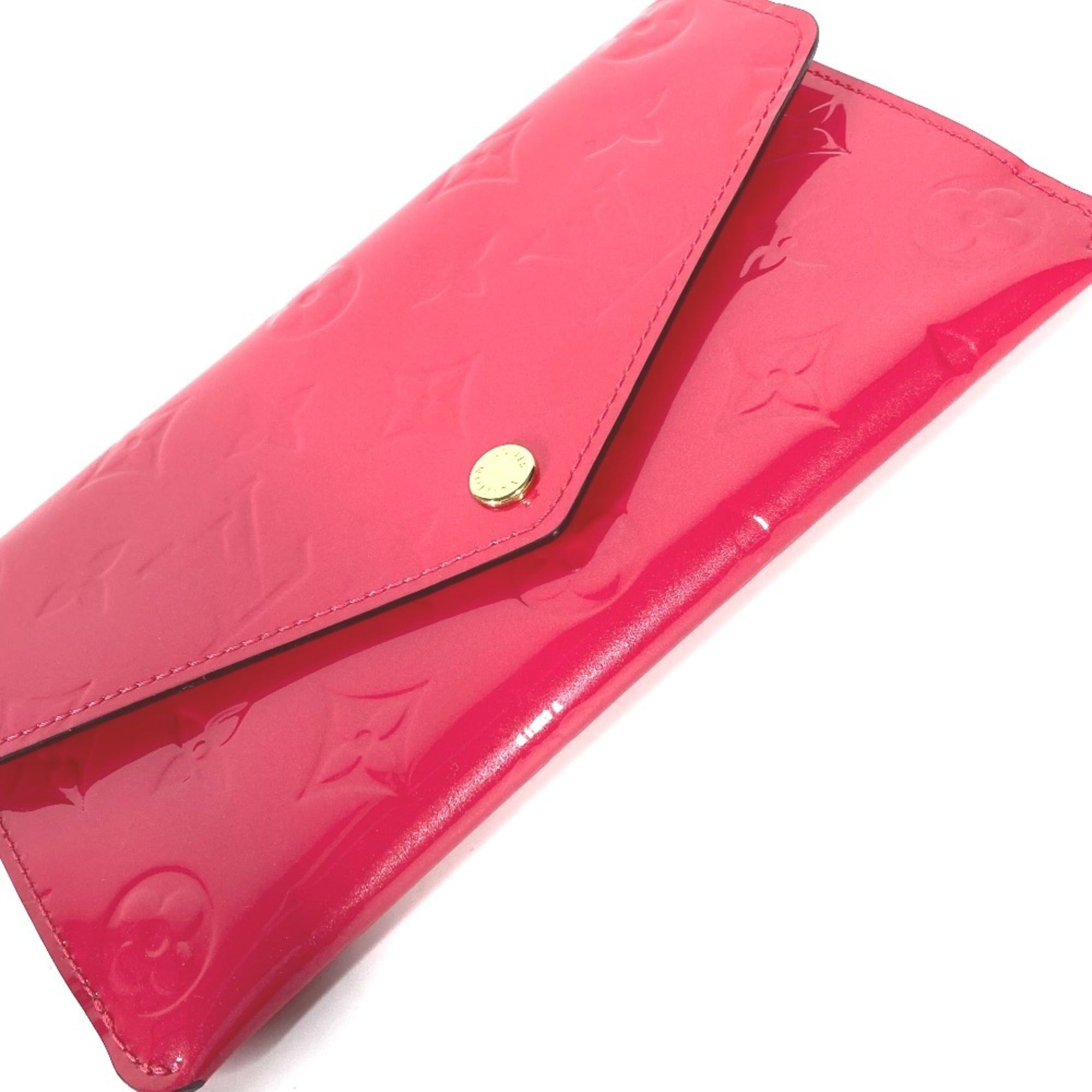 Louis Vuitton Monogram Vernis Hot Pink Monogram Vernis Coin Purse/Coin Case (Pre-Owned)