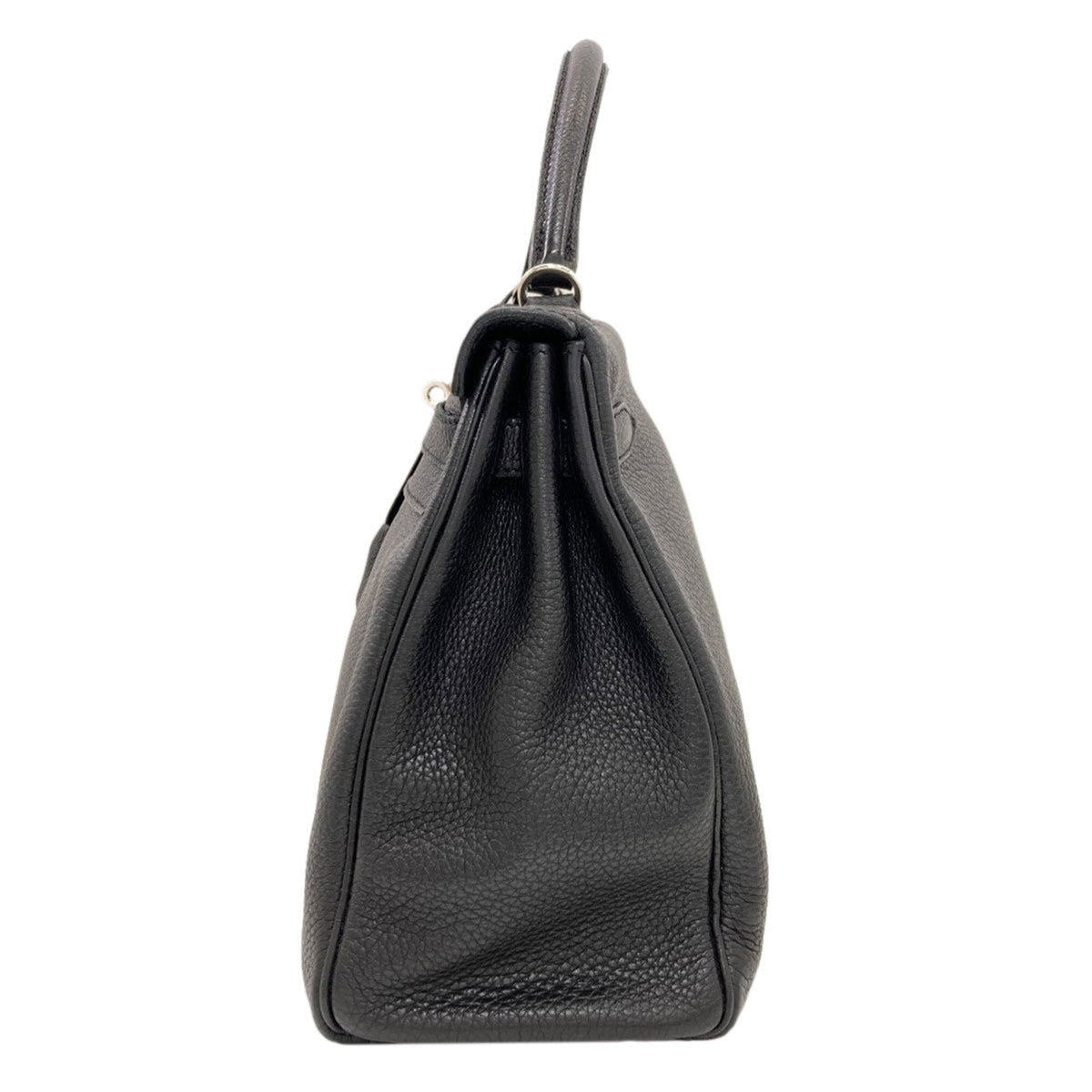 Hermes Kelly Black Togo Leather Handbag (Pre-Owned)