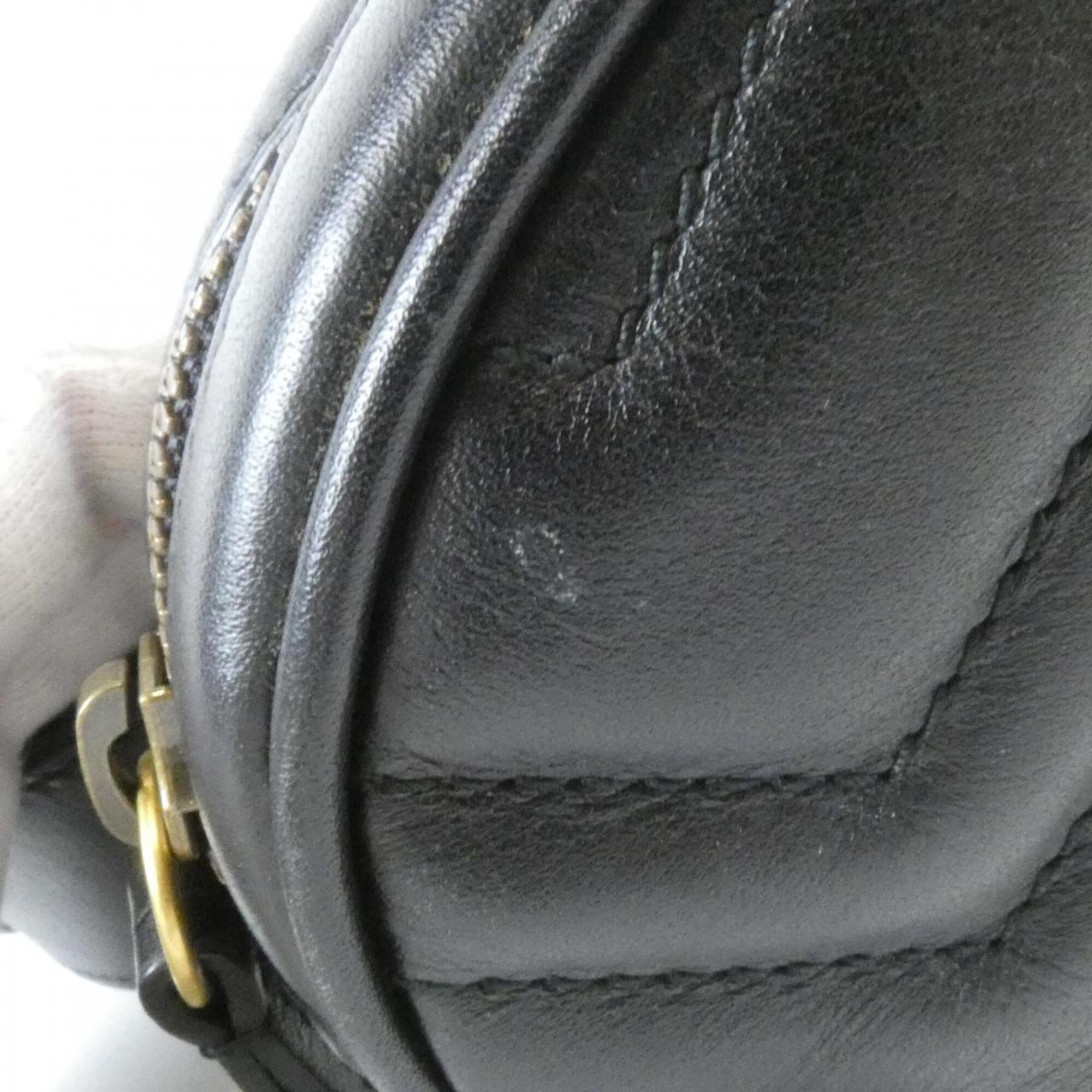 Gucci Black Quilting Leather (Pre-Owned)