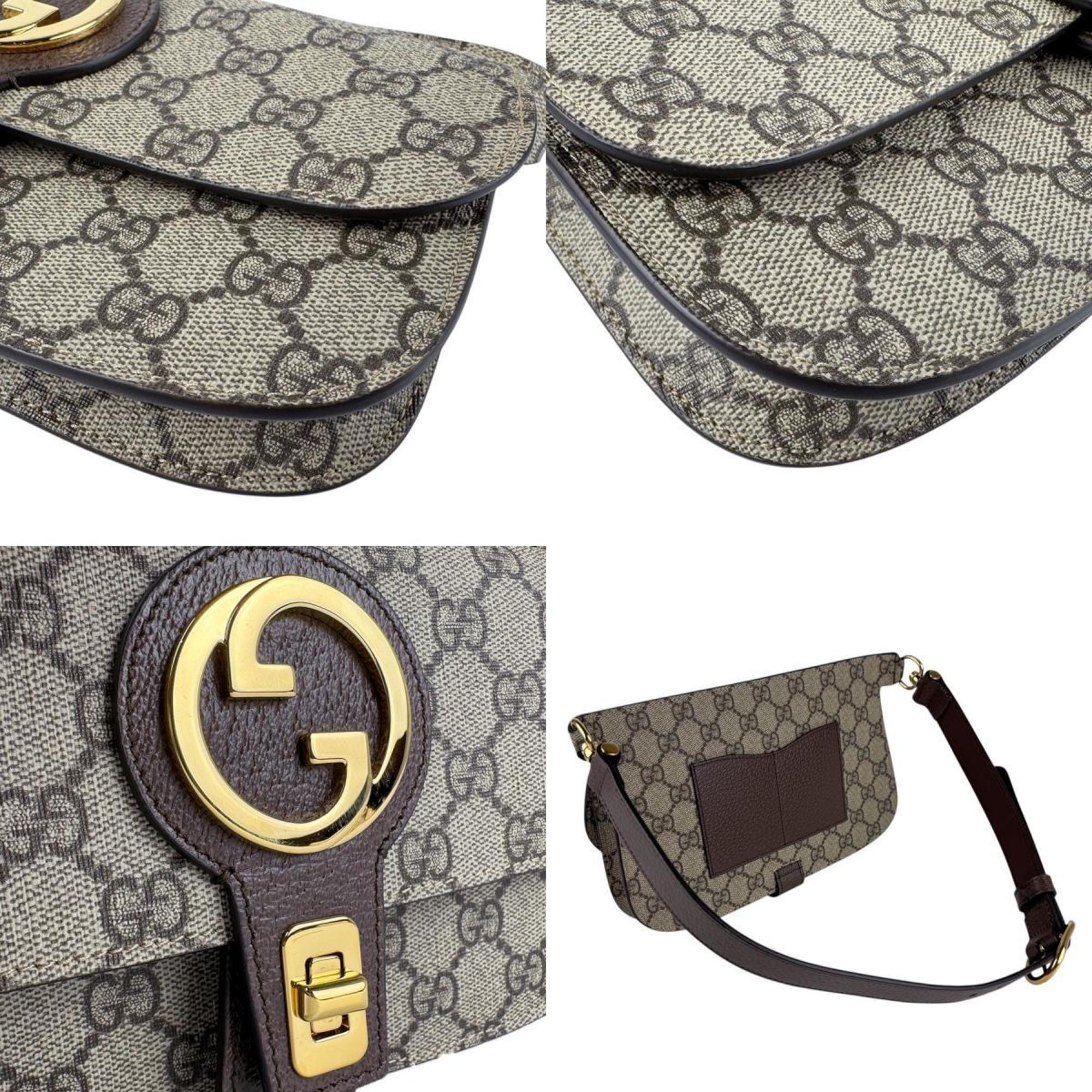 Gucci Brown Gg Supreme Fanny Pack (Pre-Owned)