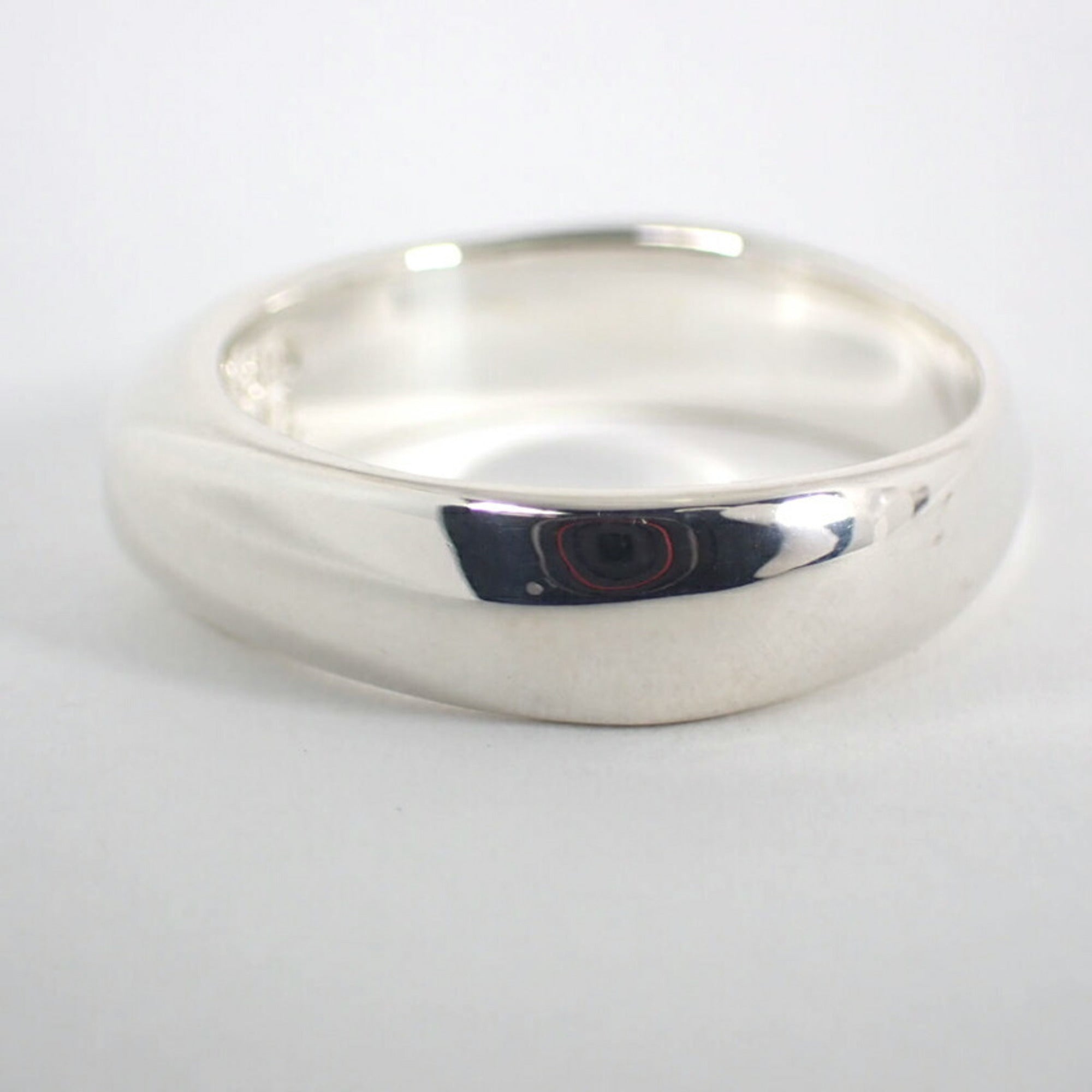 Tiffany Silver Sterling Silver 925 Band Ring (Pre-Owned)