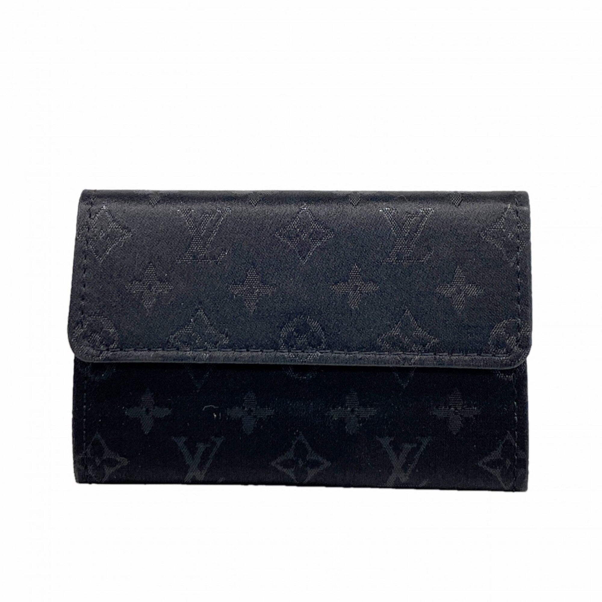 Louis Vuitton Noir Coin Purse/Coin Case (Pre-Owned)