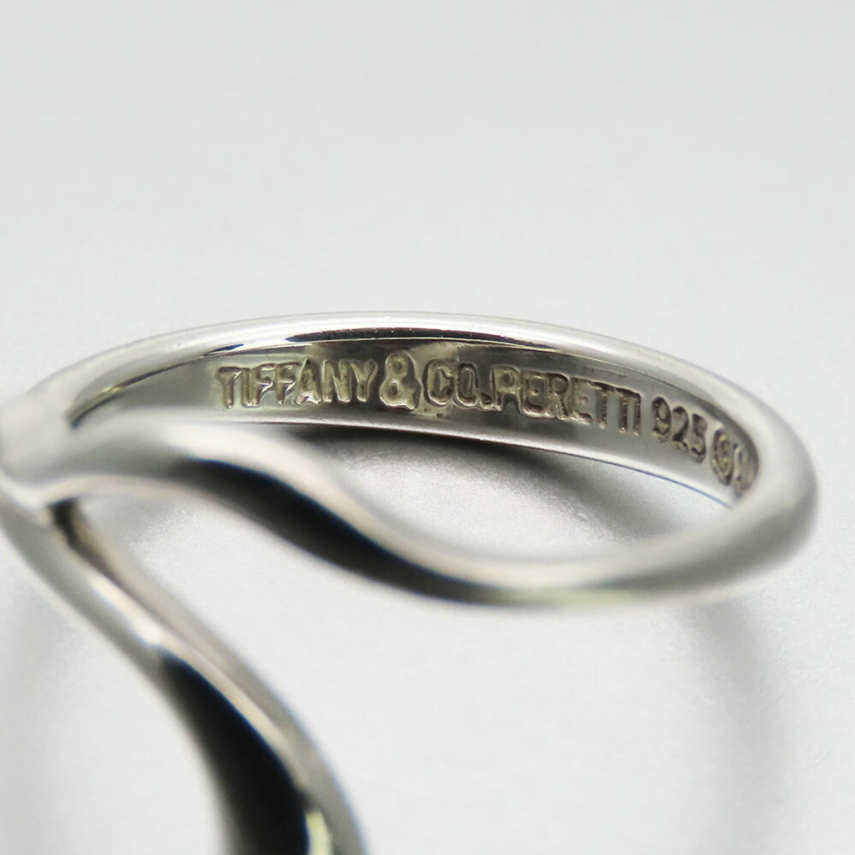 Tiffany Silver 925 Band Ring (Pre-Owned)