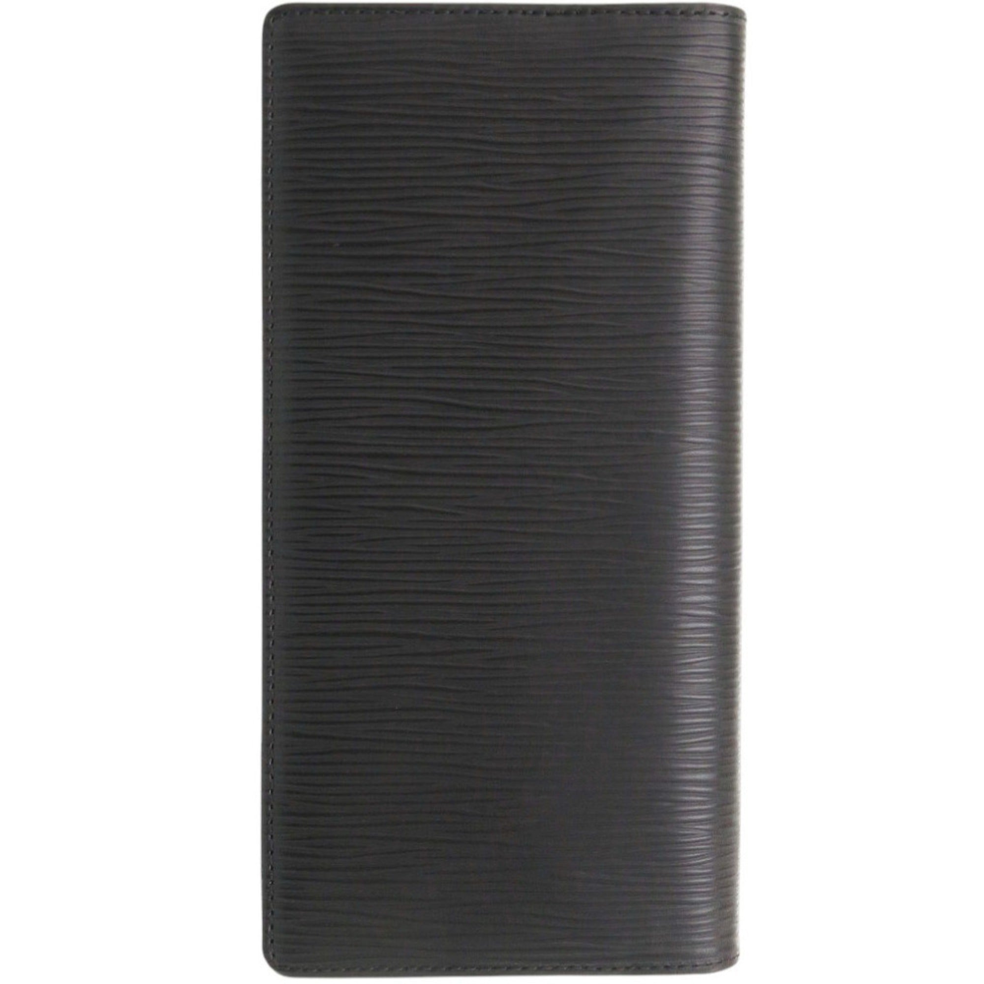 Louis Vuitton Noir Epi Leather Long Wallet (Bi-Fold) (Pre-Owned)