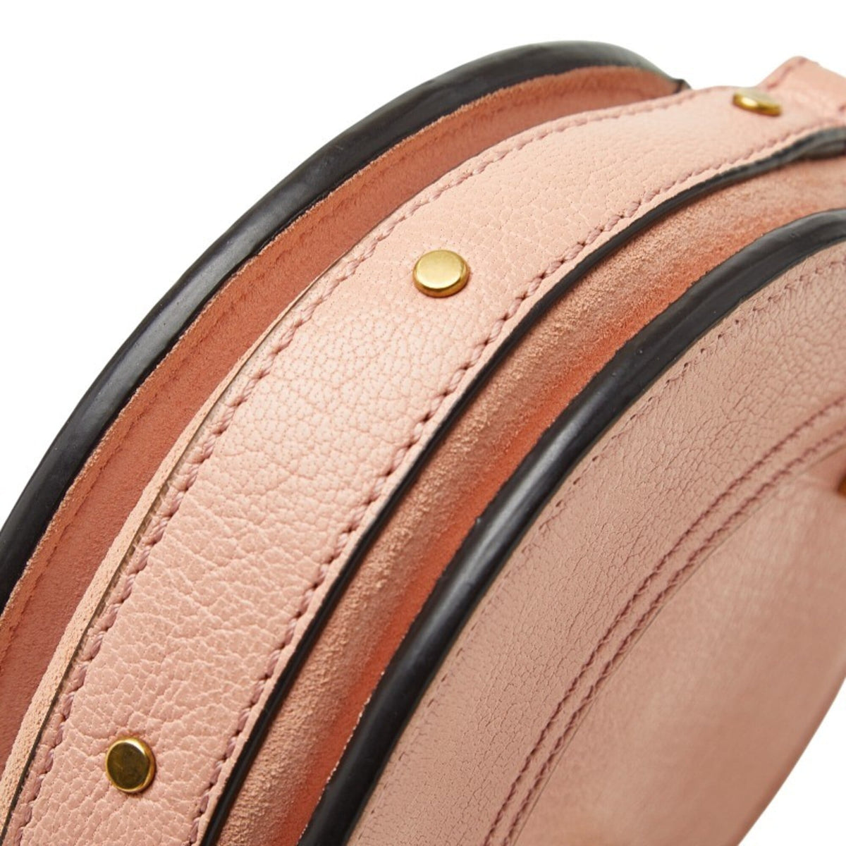 Chloé Pink Leather Handbag Shoulder Bag (Pre-Owned)