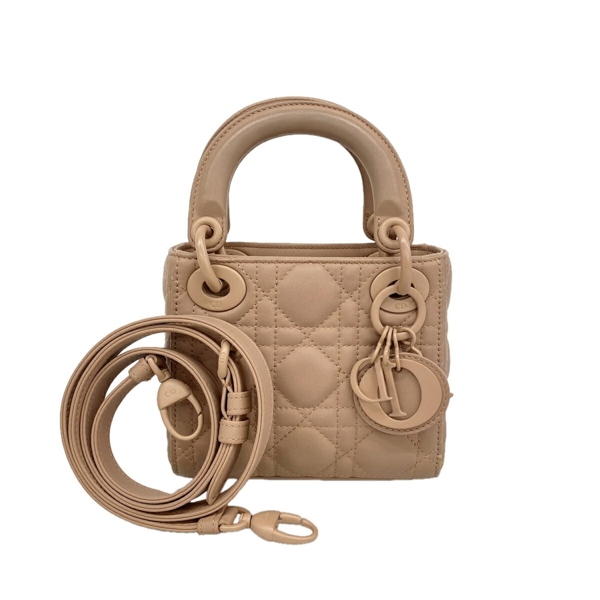 Christian Dior Pink Leather Handbag (Pre-Owned)