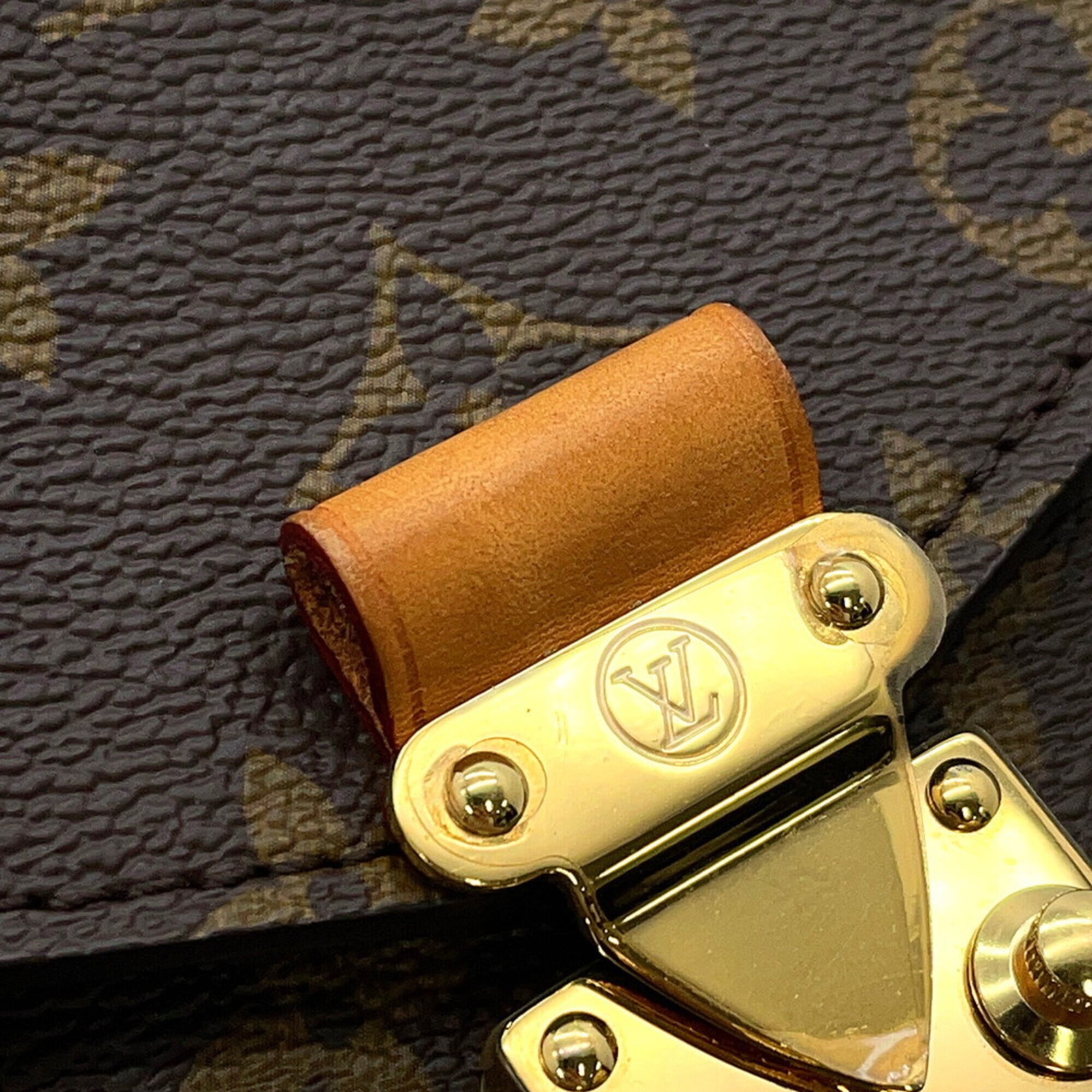 Louis Vuitton Monogram Brown Monogram Handbag Pochette (Pre-Owned)