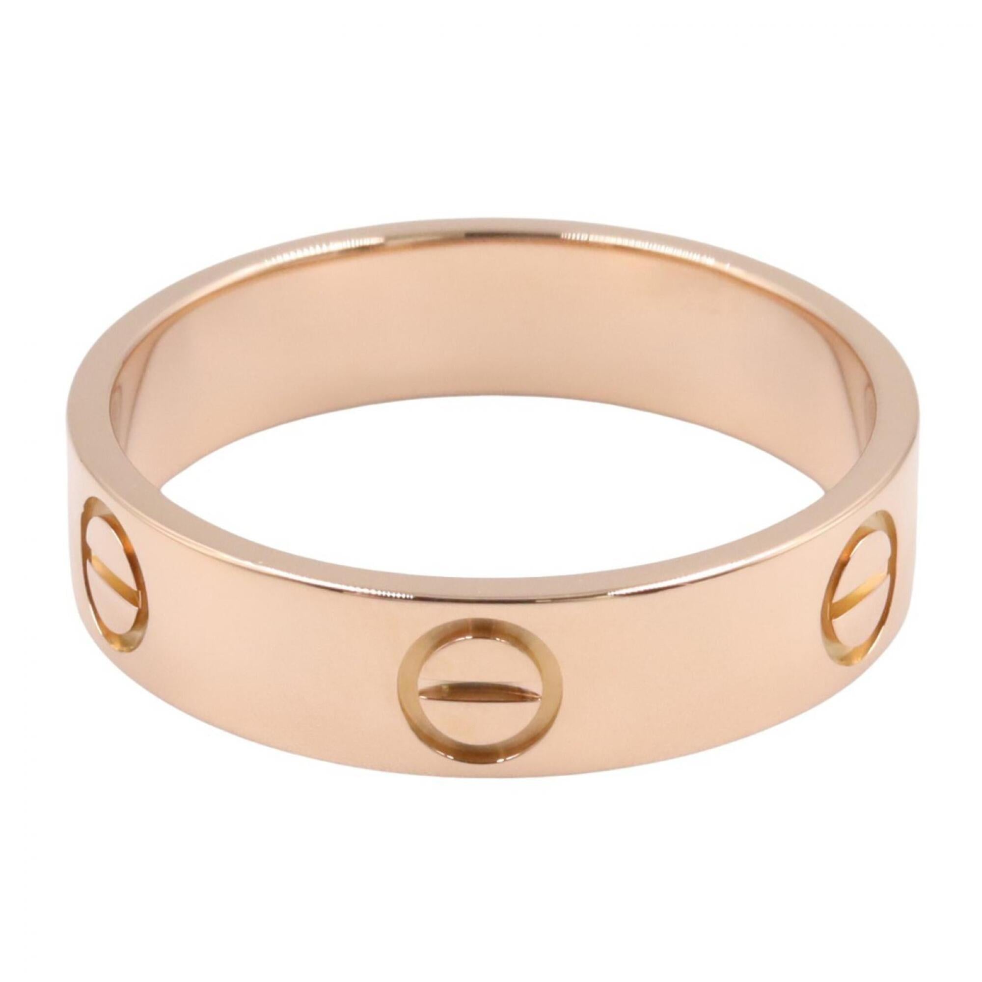Cartier Love Pink Band Ring (Pre-Owned)