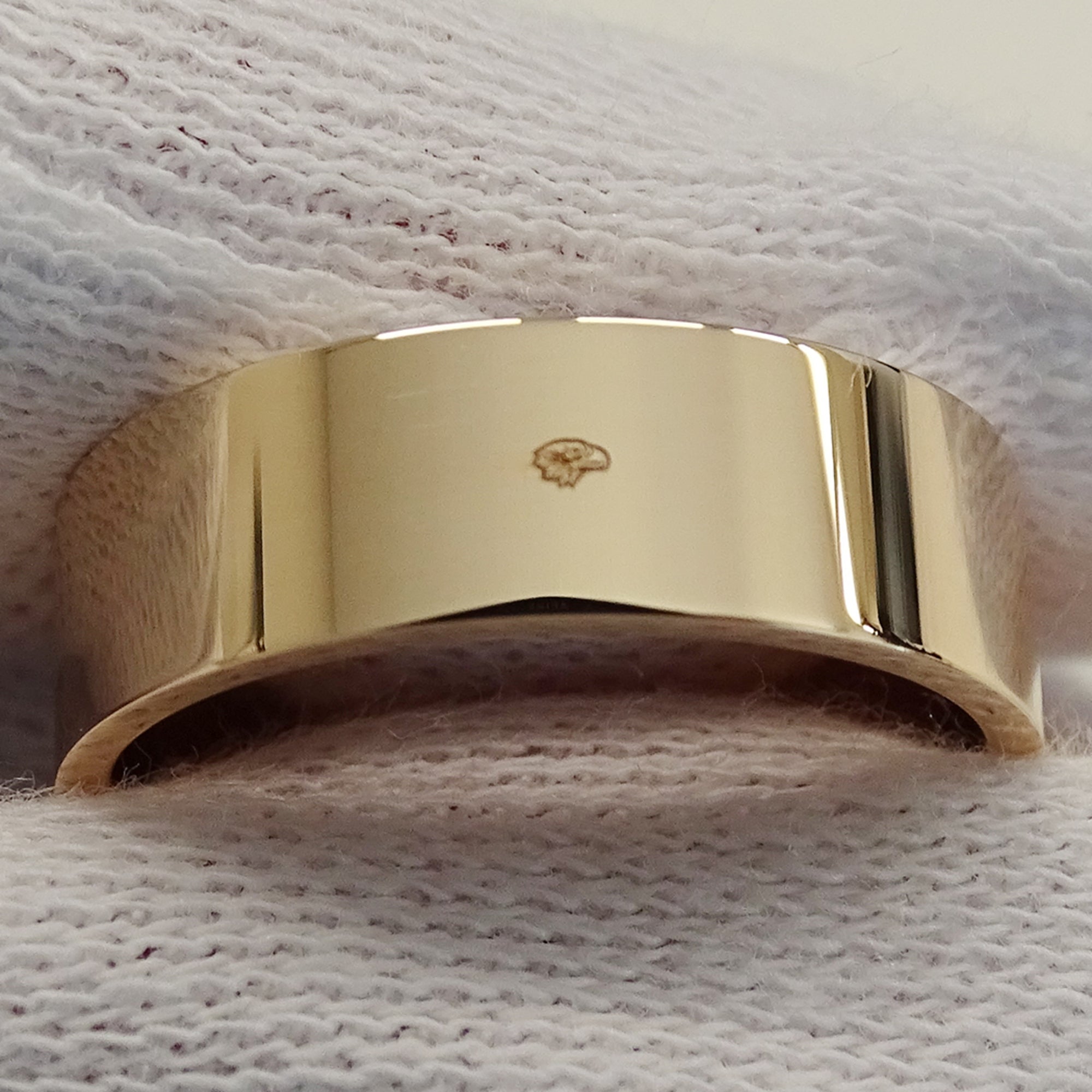 Hermes Pink Gold Pink Gold (18K) Band Ring (Pre-Owned)