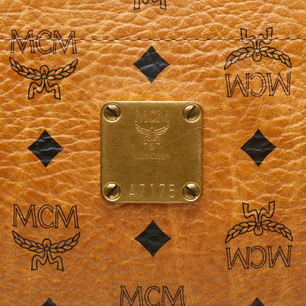 Mcm Brown Pvc Shoulder Bag Tote Bag (Pre-Owned)