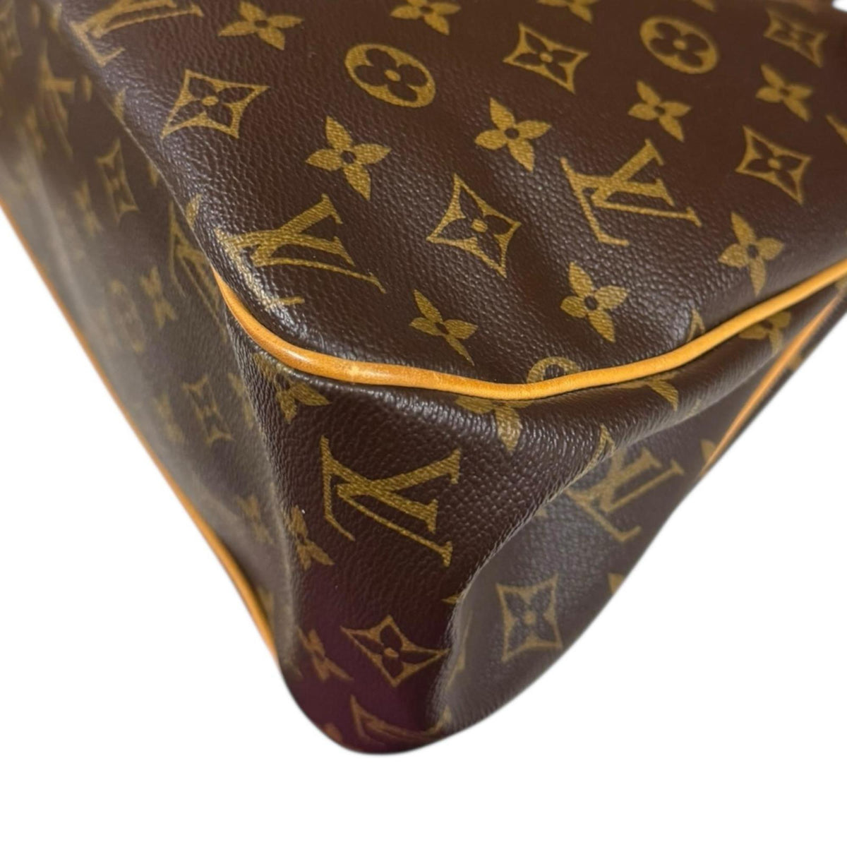 Louis Vuitton Brown Monogram Canvas Shoulder Bag (Pre-Owned)