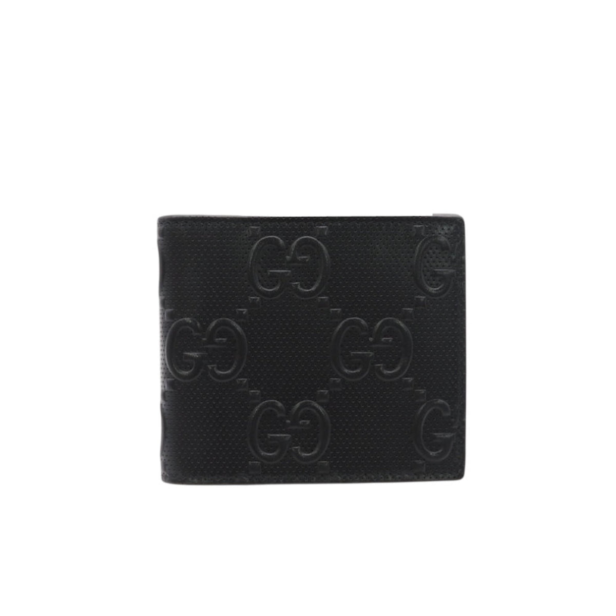 Gucci Black Leather Wallet (Bi-Fold) (Pre-Owned)