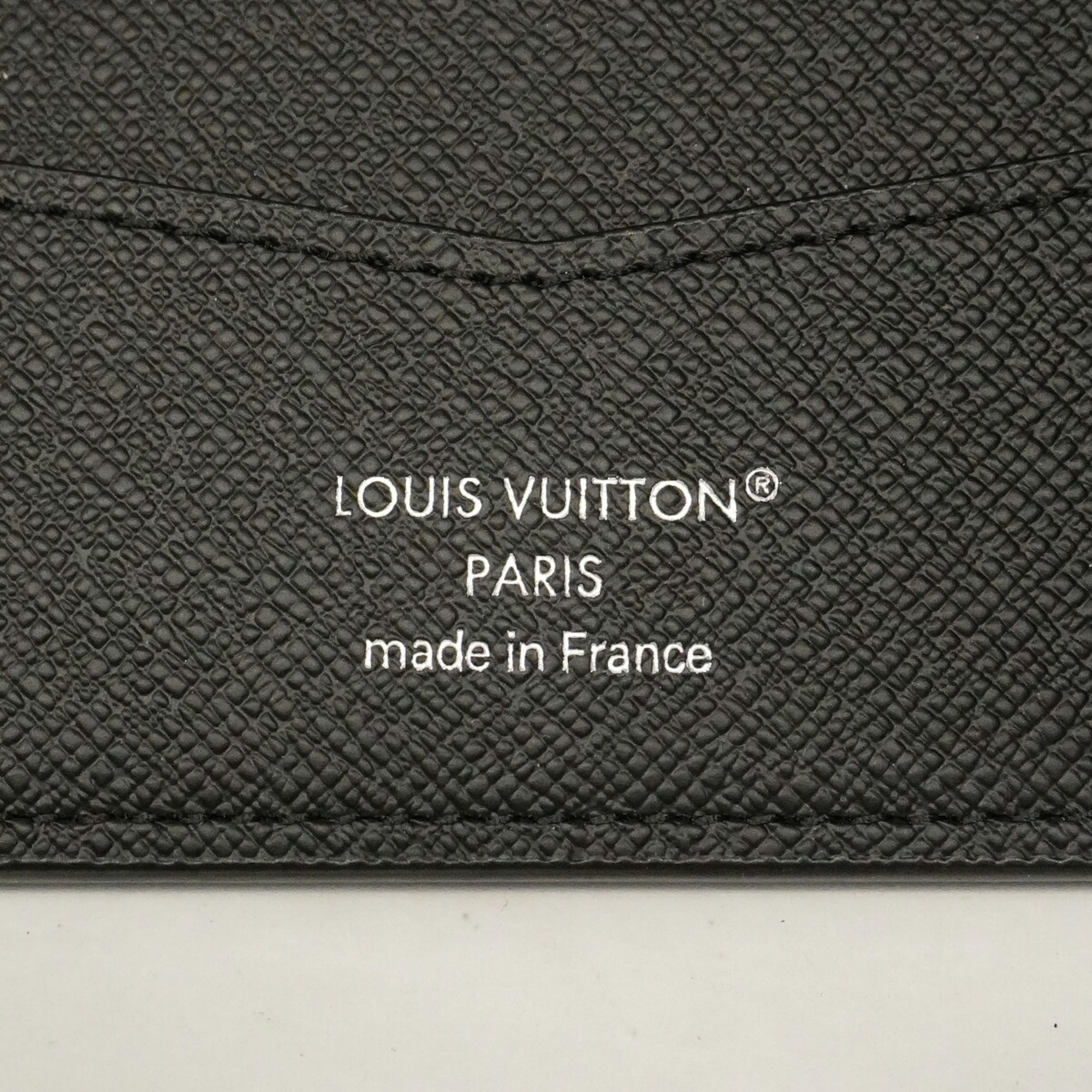 Louis Vuitton Black Gray Wallet (Bi-Fold) (Pre-Owned)
