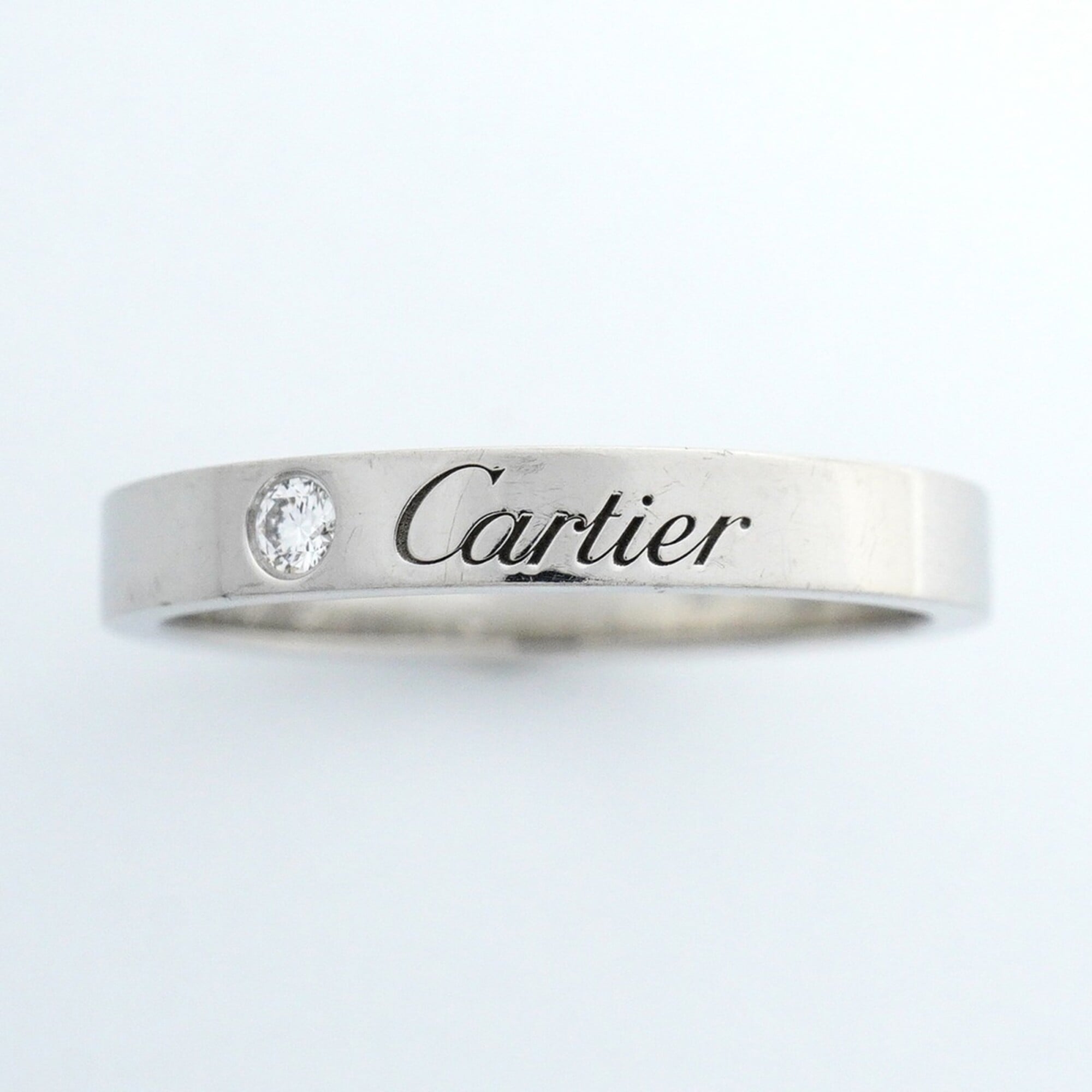 Cartier Platinum 950 Band Ring (Pre-Owned)