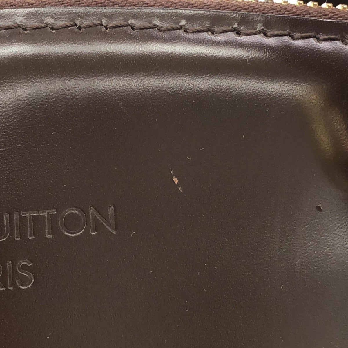 Louis Vuitton Brown Ebene Coated Canvas Shoulder Bag (Pre-Owned)