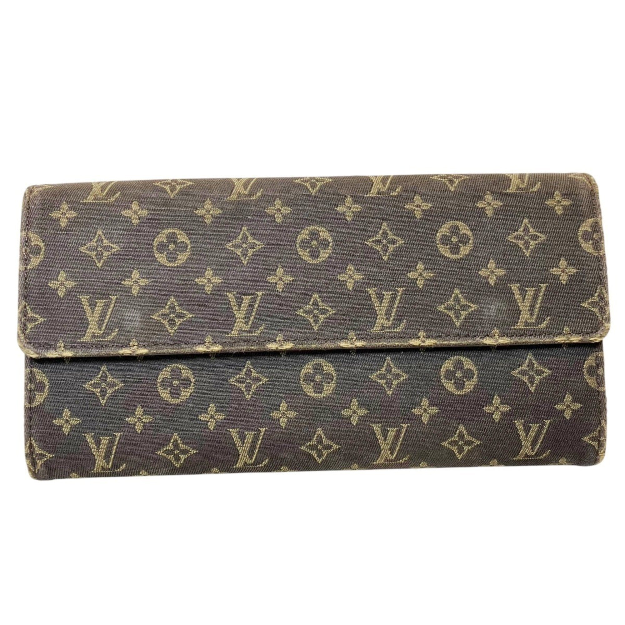 Louis Vuitton Ebene Galle Canvas Coin Purse/Coin Case (Pre-Owned)
