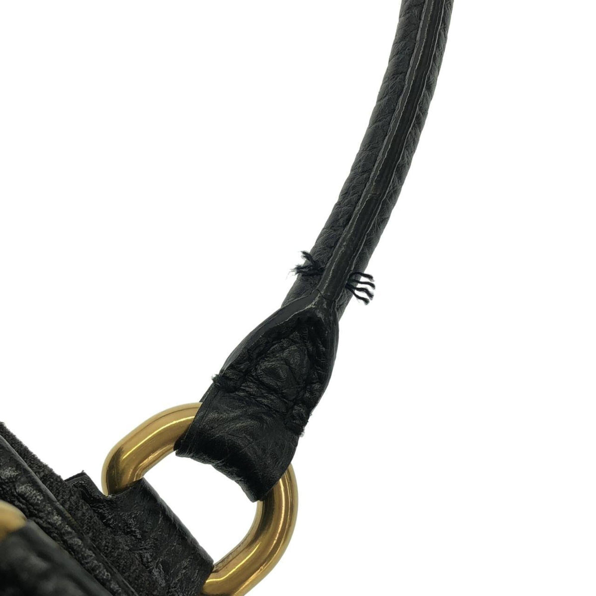 Louis Vuitton Black Denim Handbag (Pre-Owned)