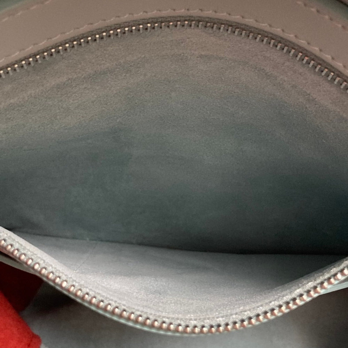 Celine Light Blue Red Color Tote Bag (Pre-Owned)