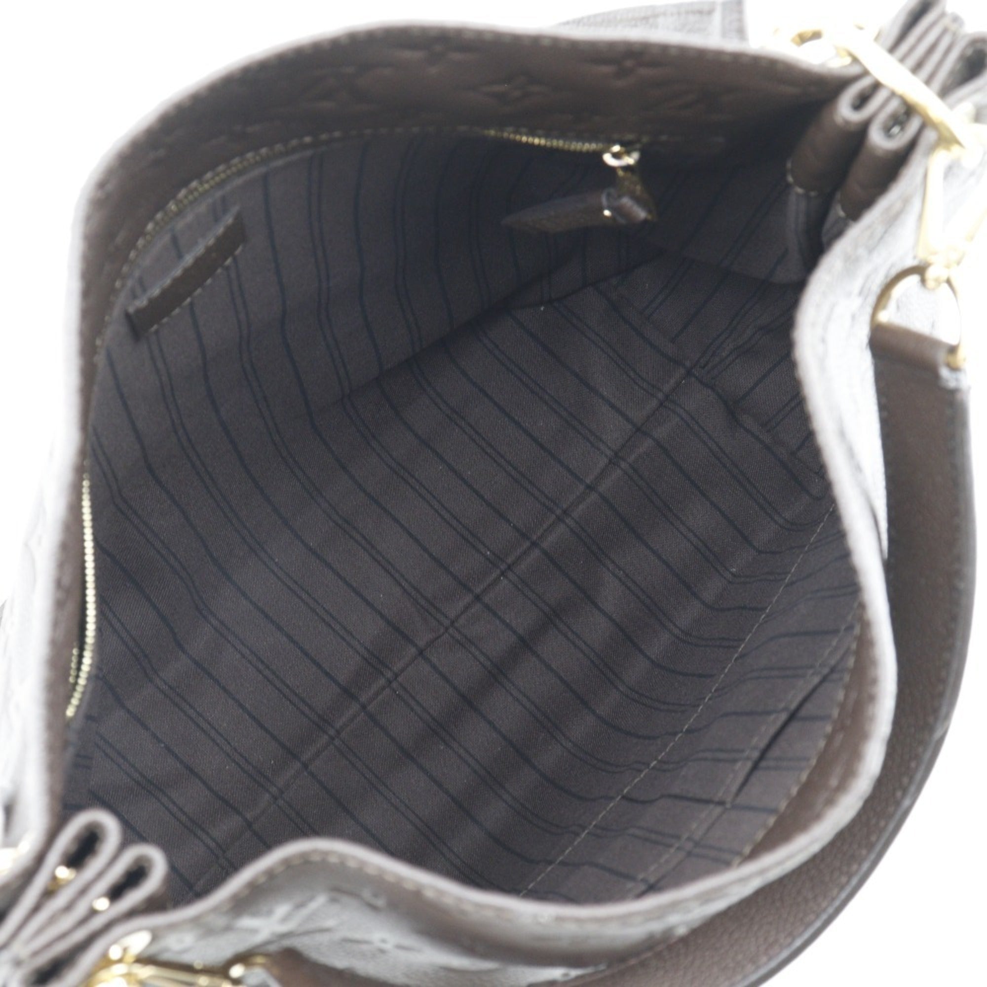 Louis Vuitton Brown Earth Monogram Empreinte Shoulder Bag (Pre-Owned)