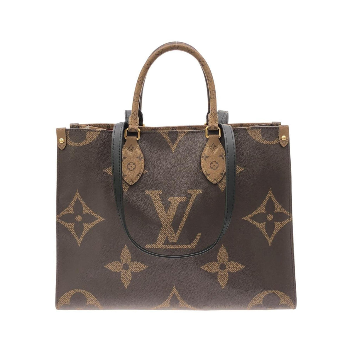 Louis Vuitton Marron Coated Canvas Handbag (Pre-Owned)