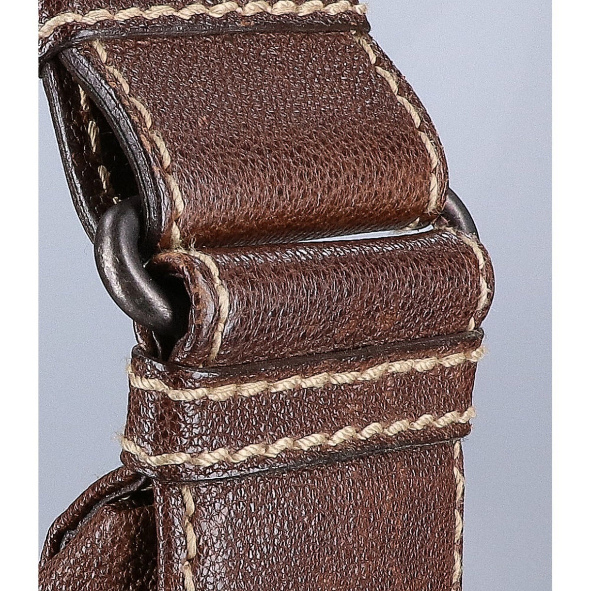 Bottega Veneta Dark Brown Leather Shoulder Bag (Pre-Owned)