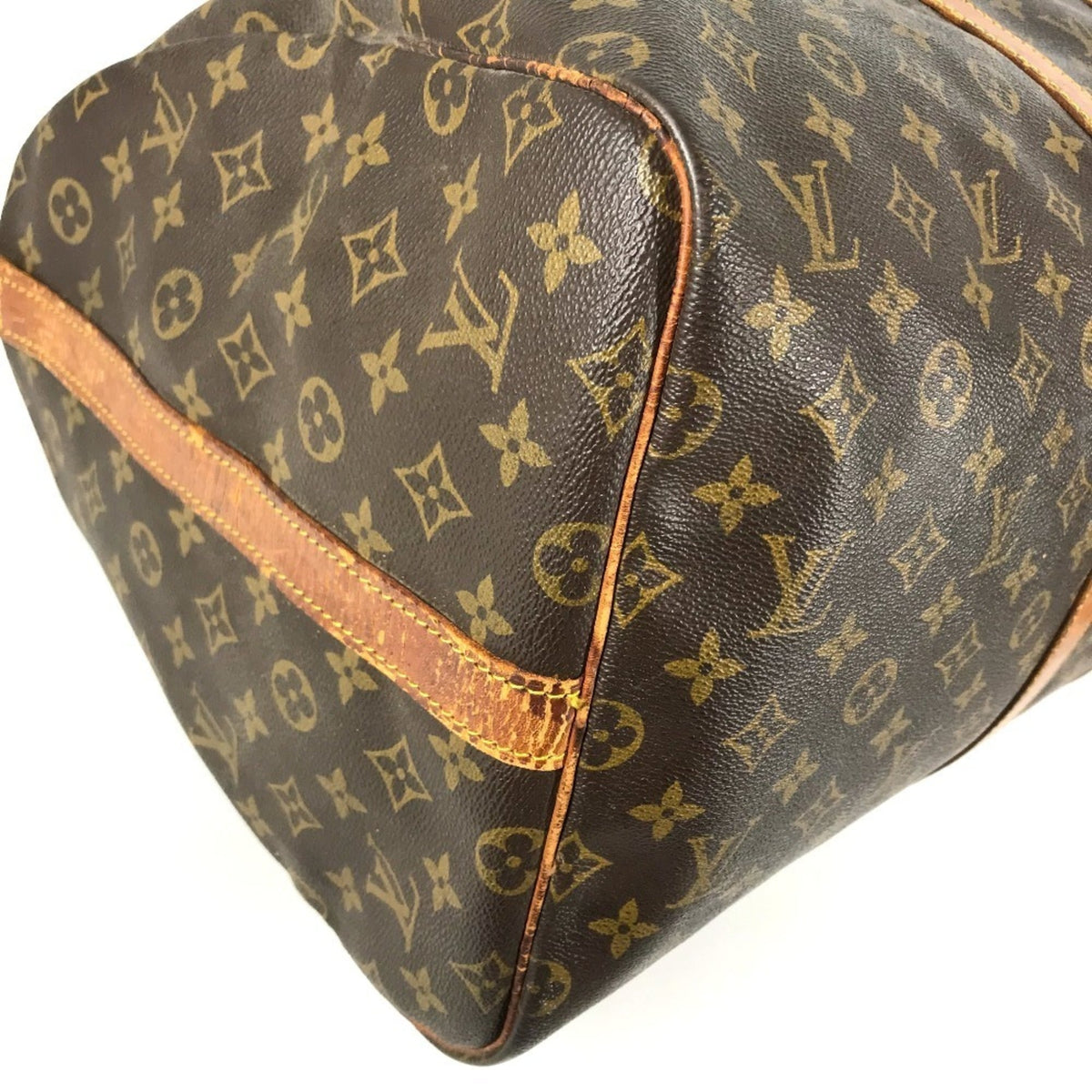 Louis Vuitton Brown Monogram Canvas Boston Bag Handbag (Pre-Owned)