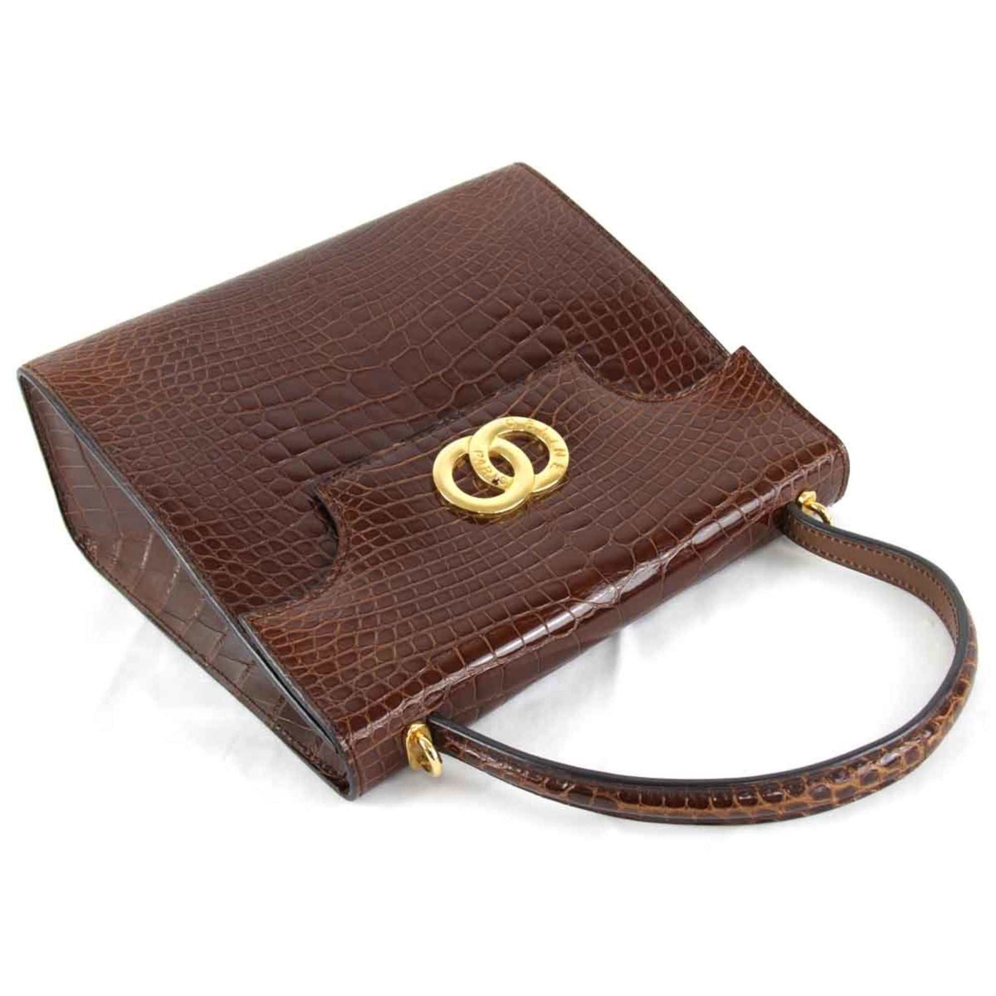 Celine Brown Leather Handbag (Pre-Owned)