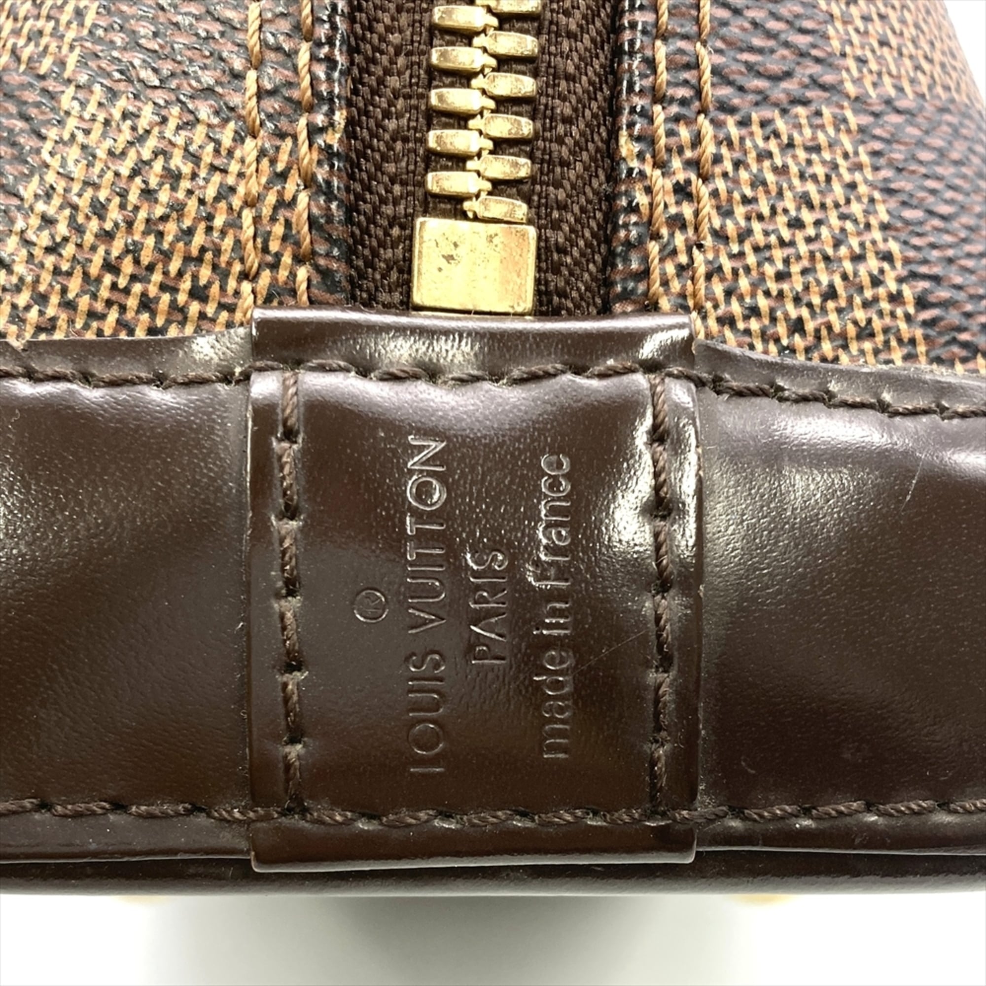 Louis Vuitton Brown Damier Canvas Handbag Pochette (Pre-Owned)