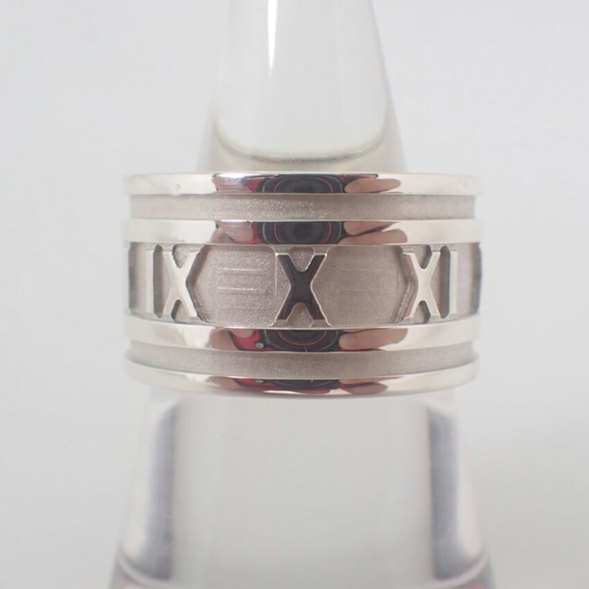 Tiffany Sterling Silver 925 Band Ring (Pre-Owned)