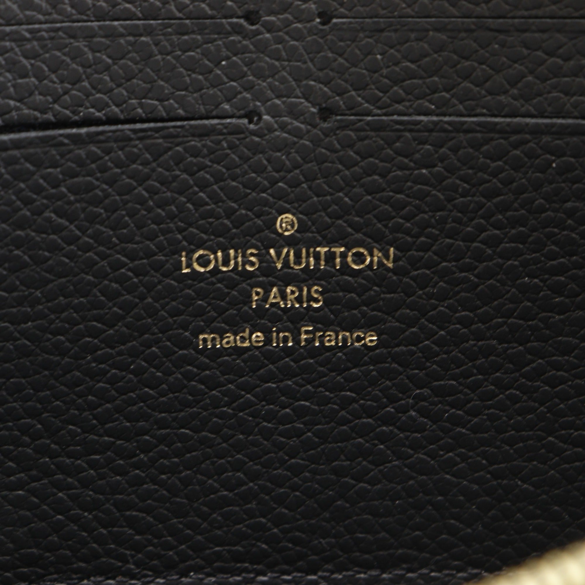 Louis Vuitton Monogram Empreinte Black Noir Monogram Empreinte Long Wallet (Bi-Fold) (Pre-Owned)