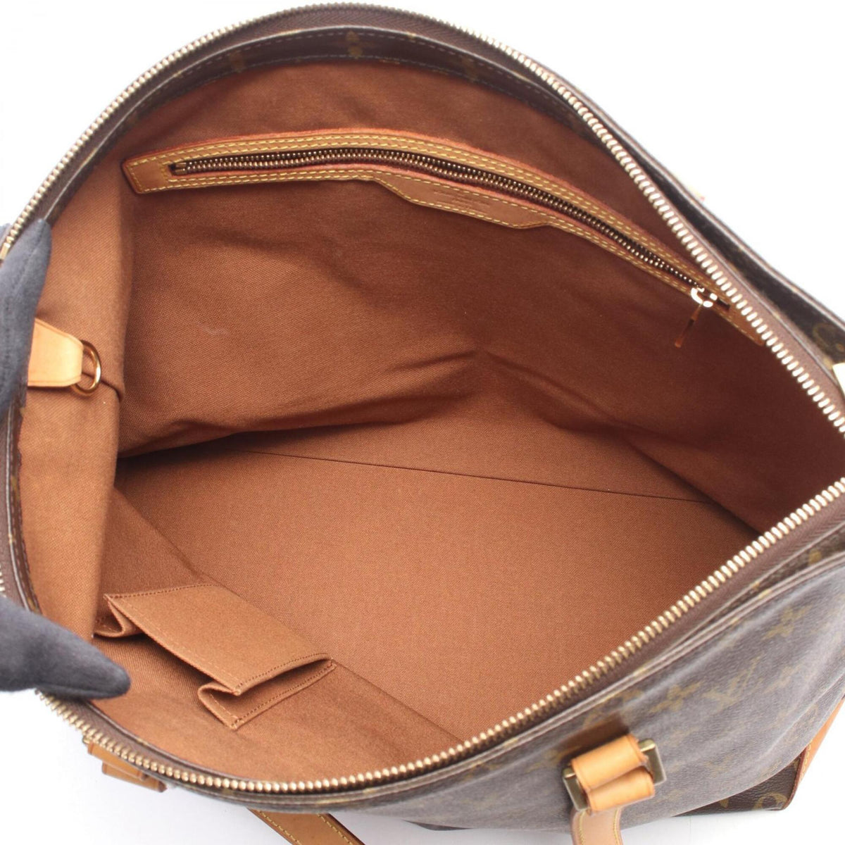 Louis Vuitton Brown Monogram Monogram Leather Handbag Tote Bag (Pre-Owned)