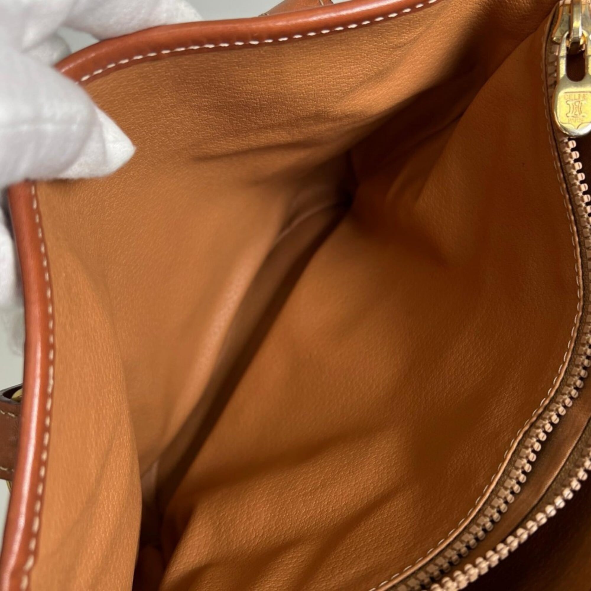 Celine Brown Leather Tote Bag (Pre-Owned)