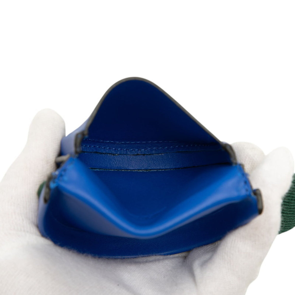 Loewe Blue Green Leather Shoulder Bag (Pre-Owned)