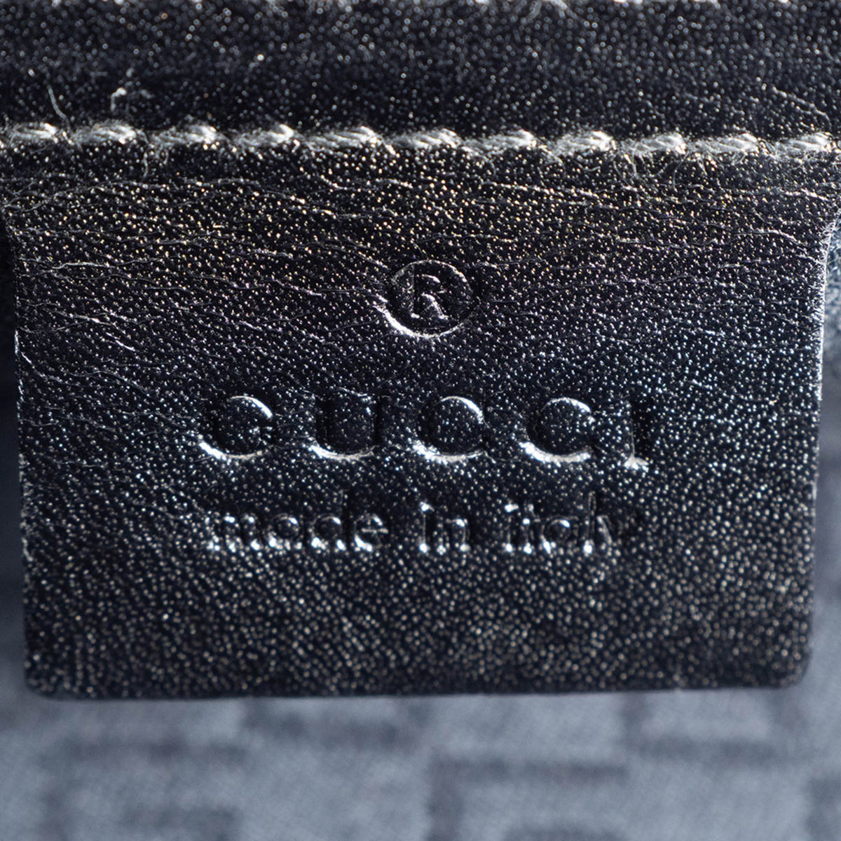 Gucci Black Leather Handbag (Pre-Owned)